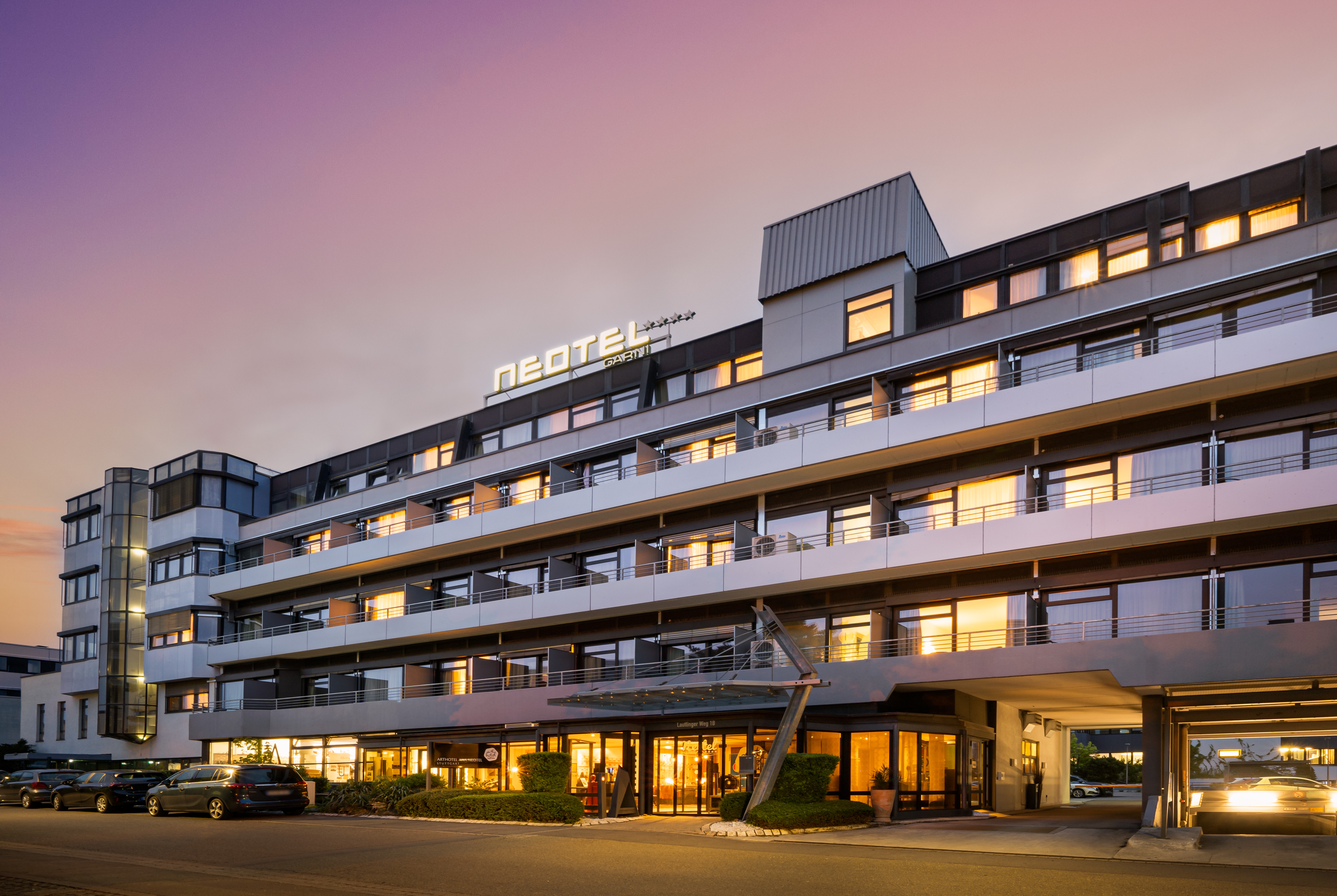 Exterior of ANA Neotel, Trademark Collection by Wyndham hotel in Stuttgart, Other than US/Canada