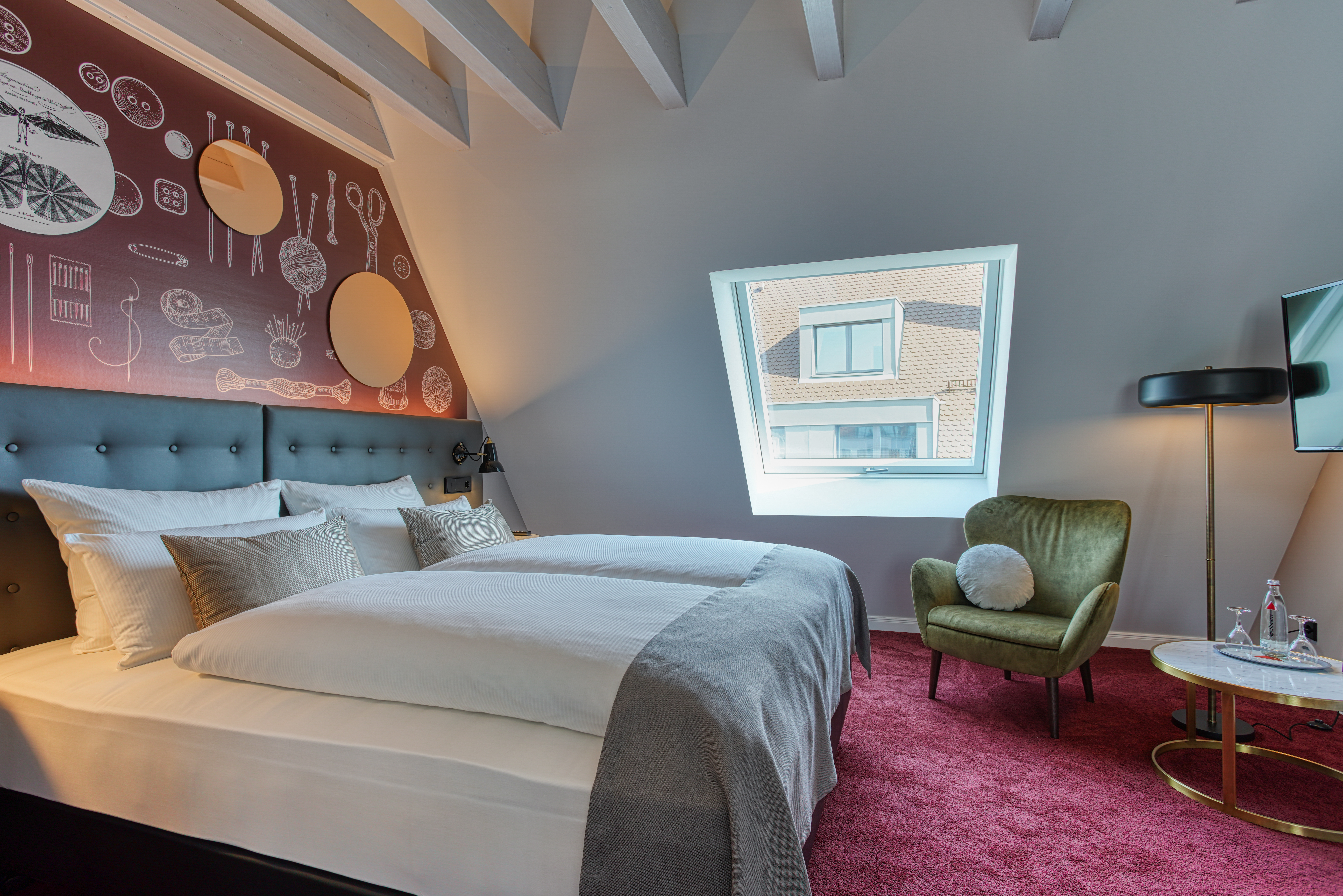 Guest room at the Centro Hotel Stern, Trademark Collection by Wyndham in Ulm, Other than US/Canada