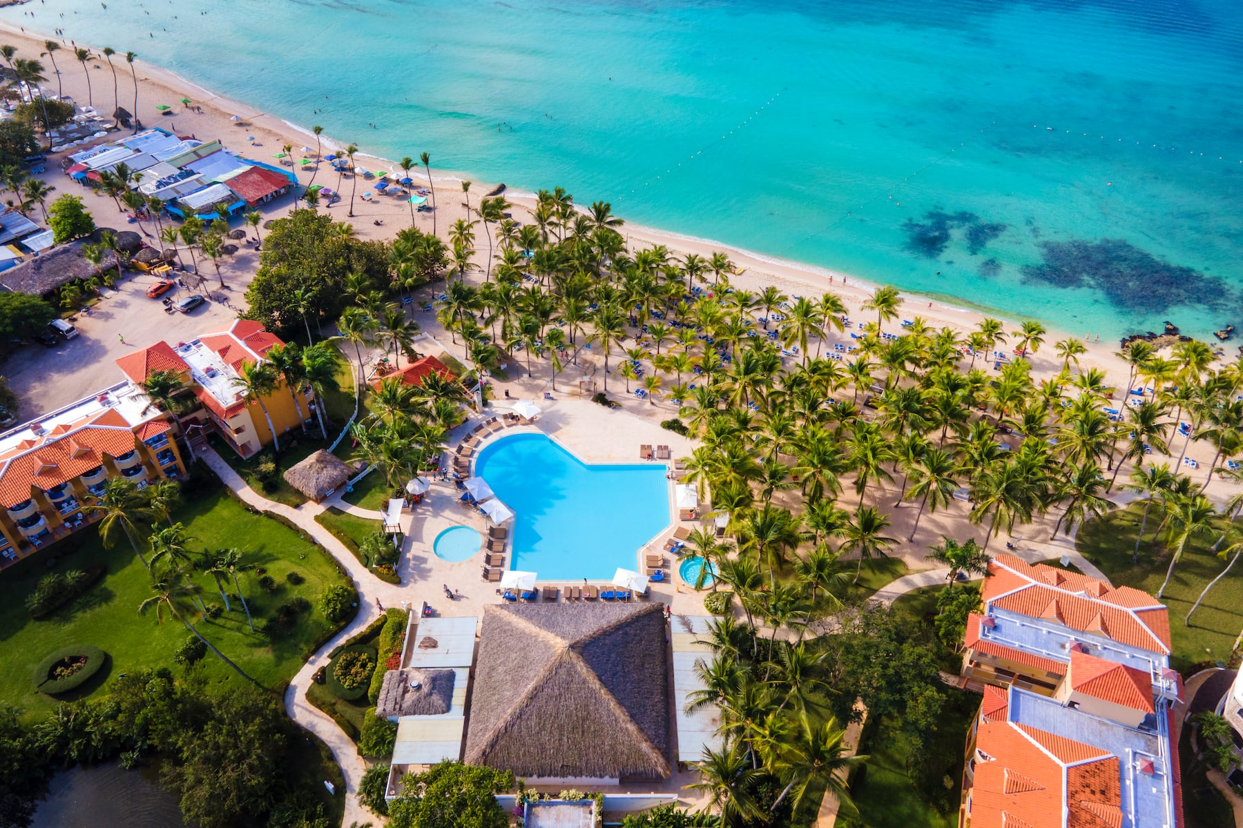 Exterior of Viva Dominicus Palace by Wyndham, A Trademark All Inclusive hotel in La Romana, Other than US/Canada