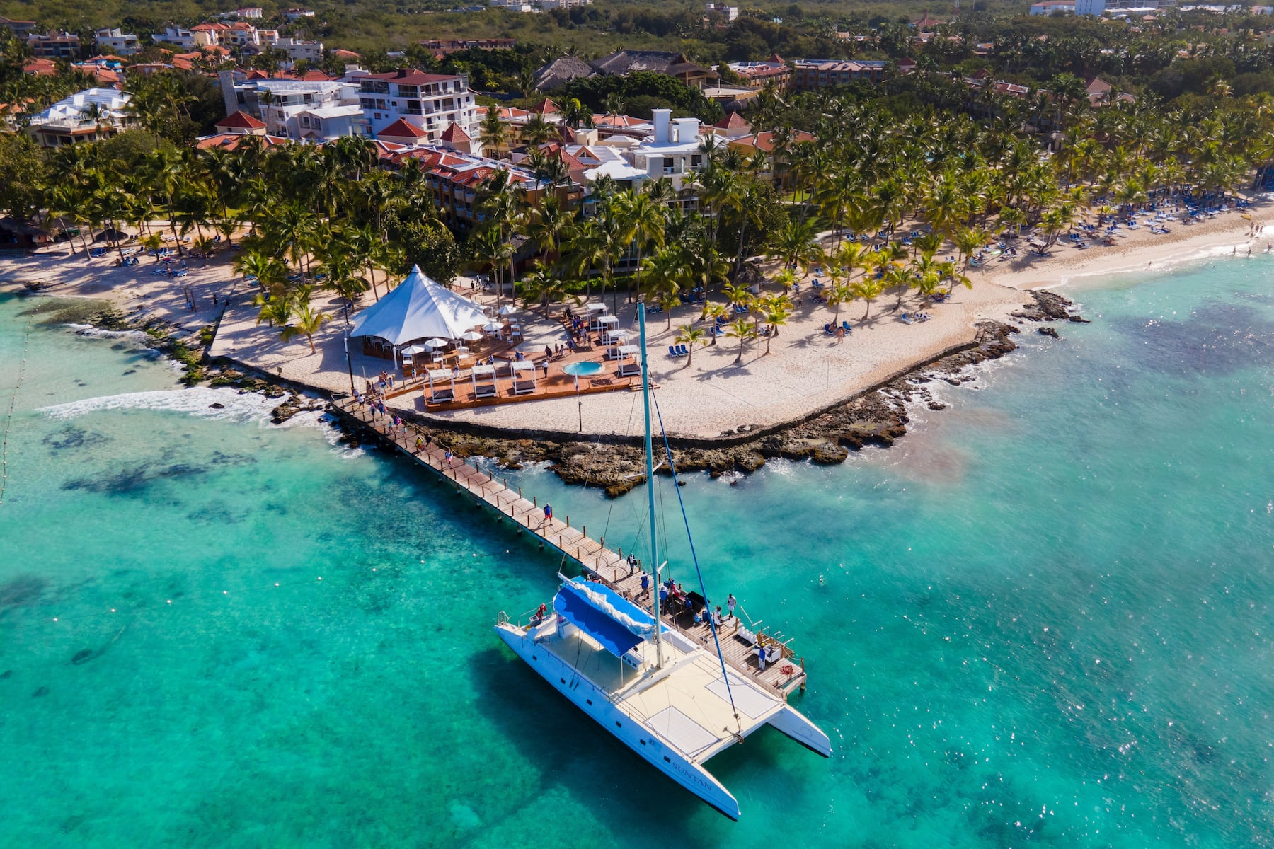 Exterior of Viva Dominicus Palace by Wyndham, A Trademark All Inclusive hotel in La Romana, Other than US/Canada