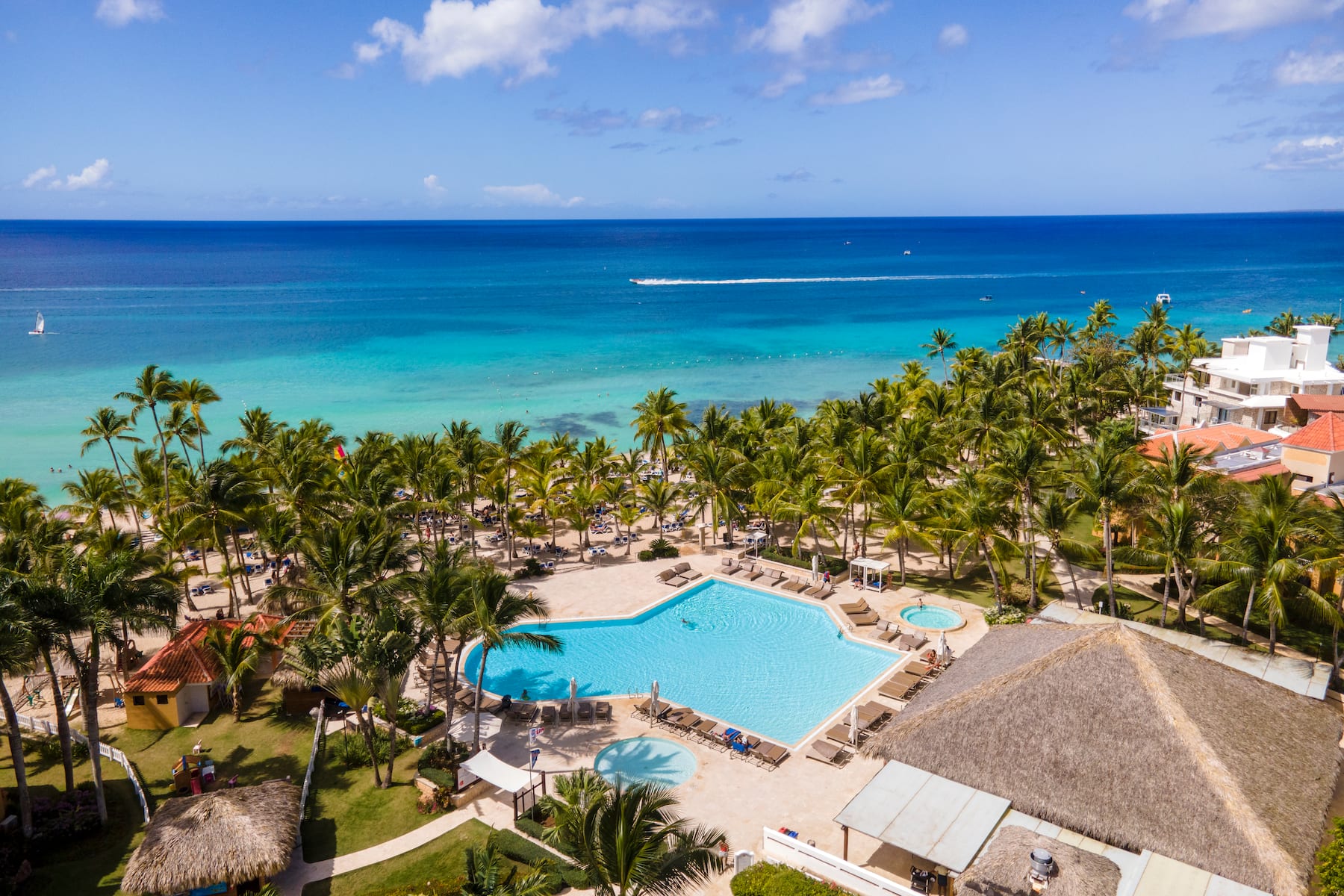 Exterior of Viva Dominicus Palace by Wyndham, A Trademark All Inclusive hotel in La Romana, Other than US/Canada