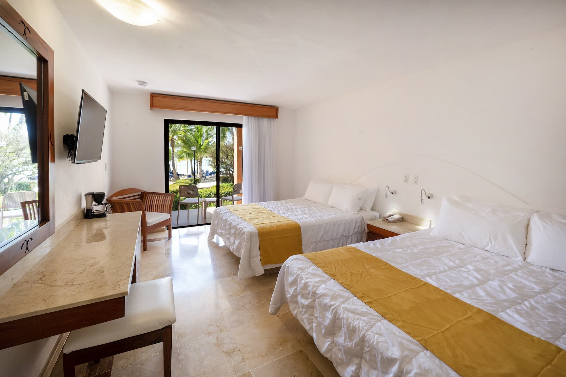 Guest room at the Viva Dominicus Palace by Wyndham, A Trademark All Inclusive in La Romana, Other than US/Canada