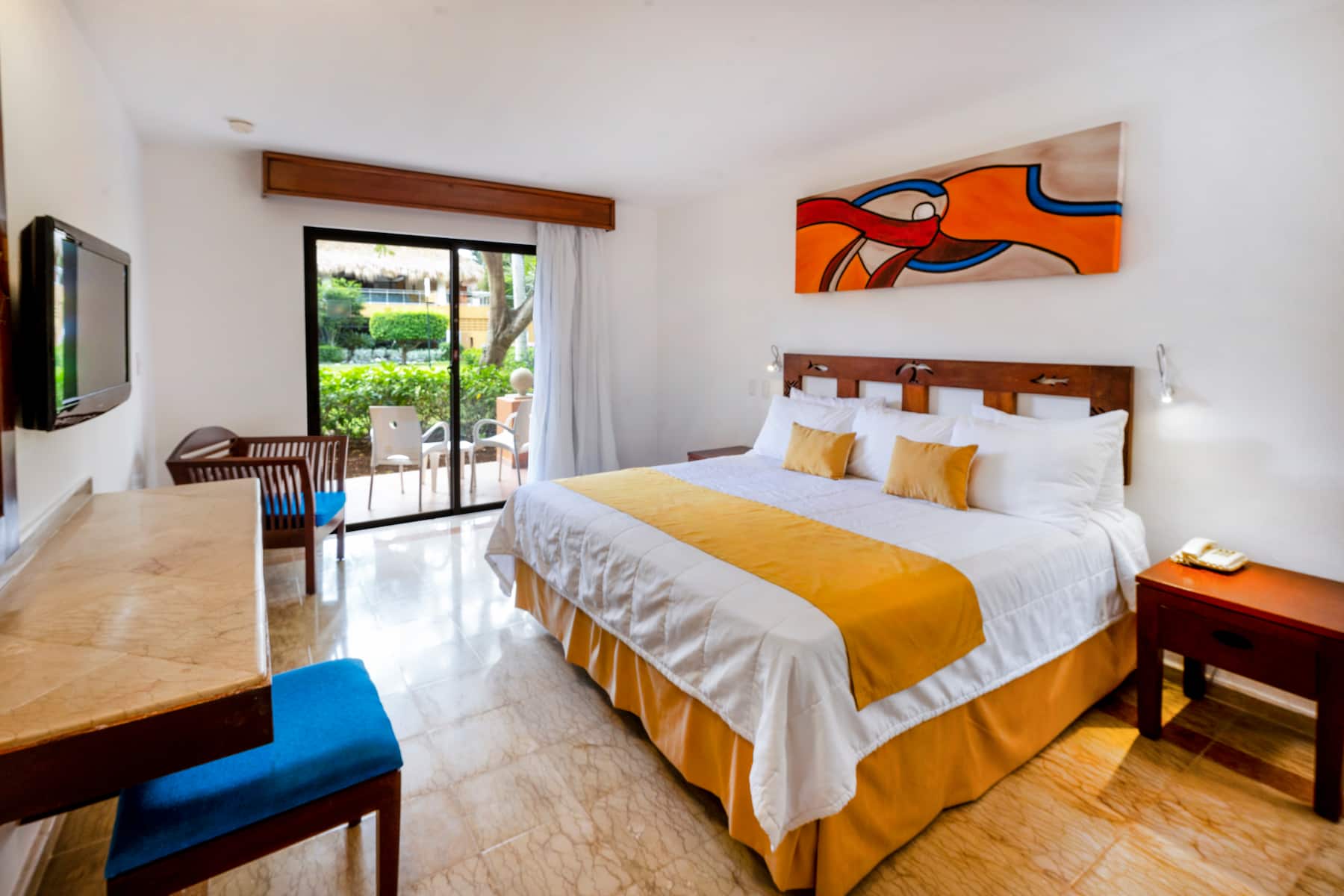 Guest room at the Viva Dominicus Palace by Wyndham, A Trademark All Inclusive in La Romana, Other than US/Canada