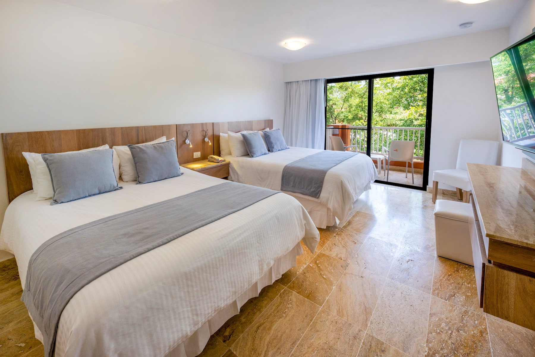 Guest room at the Viva Dominicus Palace by Wyndham, A Trademark All Inclusive in La Romana, Other than US/Canada