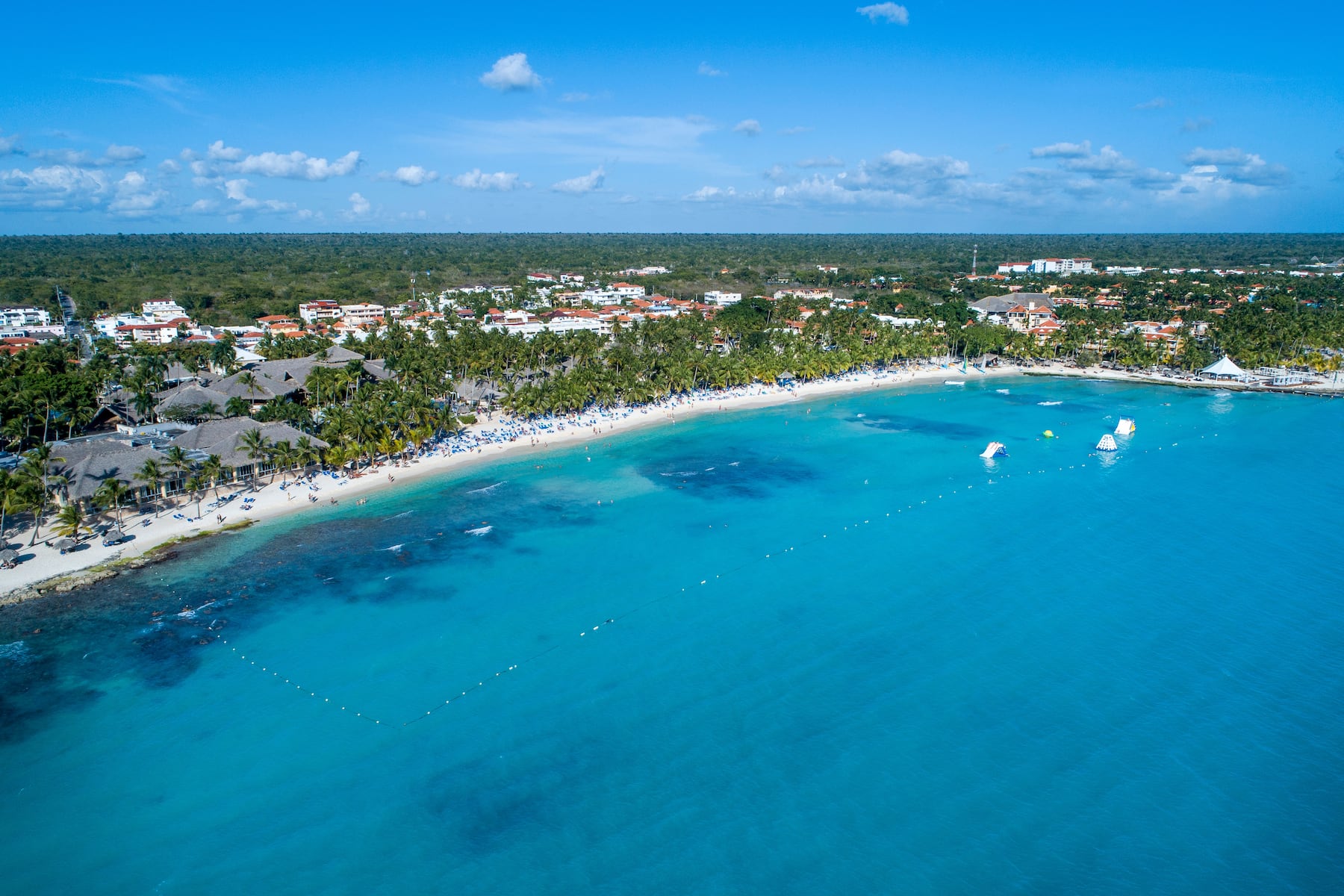 Aerial View of Viva Dominicus Beach by Wyndham, A Trademark All Inclusive hotel in La Romana, Other than US/Canada