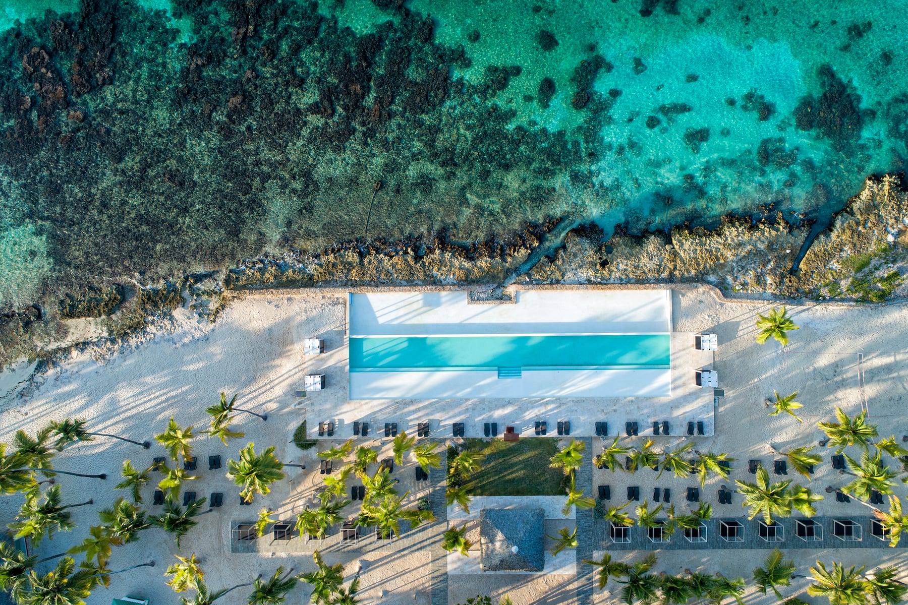 Aerial View of Viva Dominicus Beach by Wyndham, A Trademark All Inclusive hotel in La Romana, Other than US/Canada