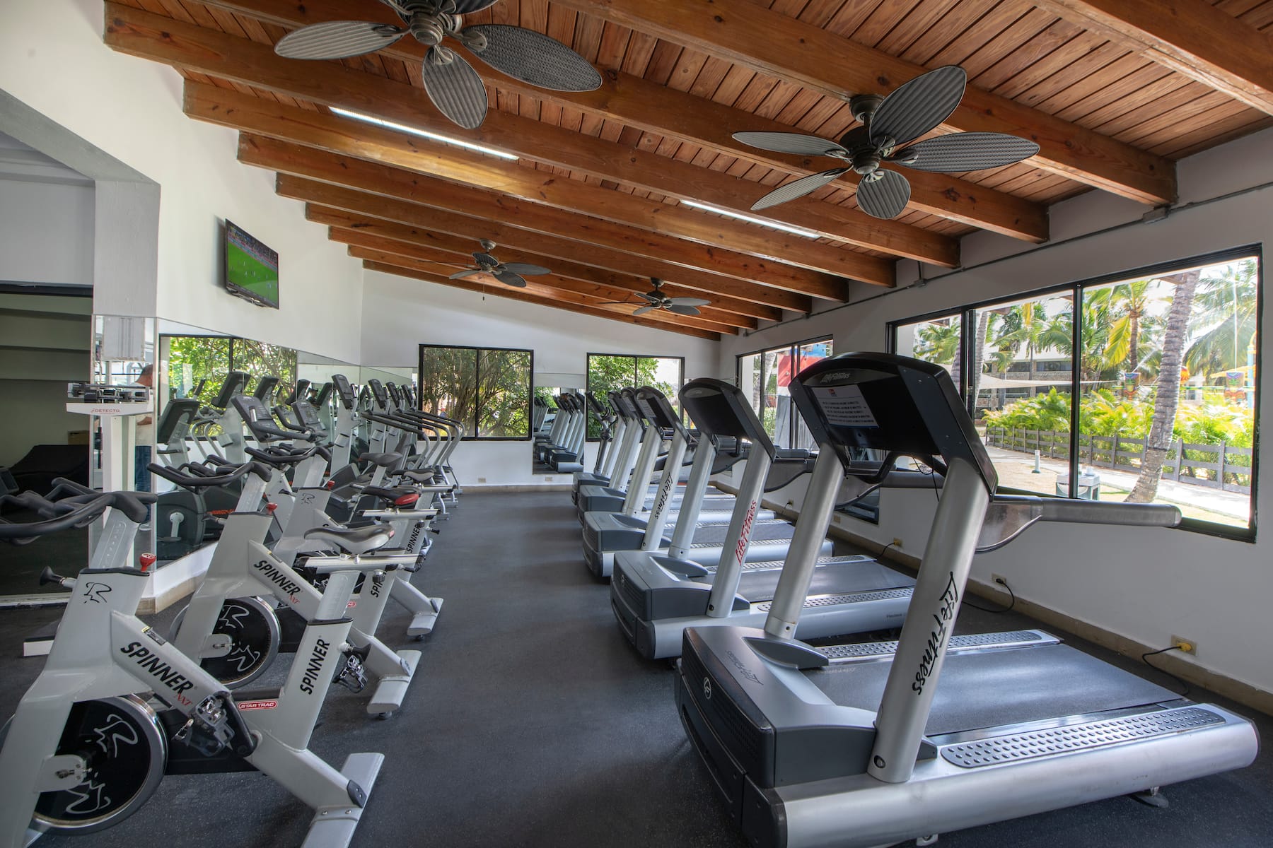 Fitness room at Viva Dominicus Beach by Wyndham, A Trademark All Inclusive in La Romana, Other than US/Canada