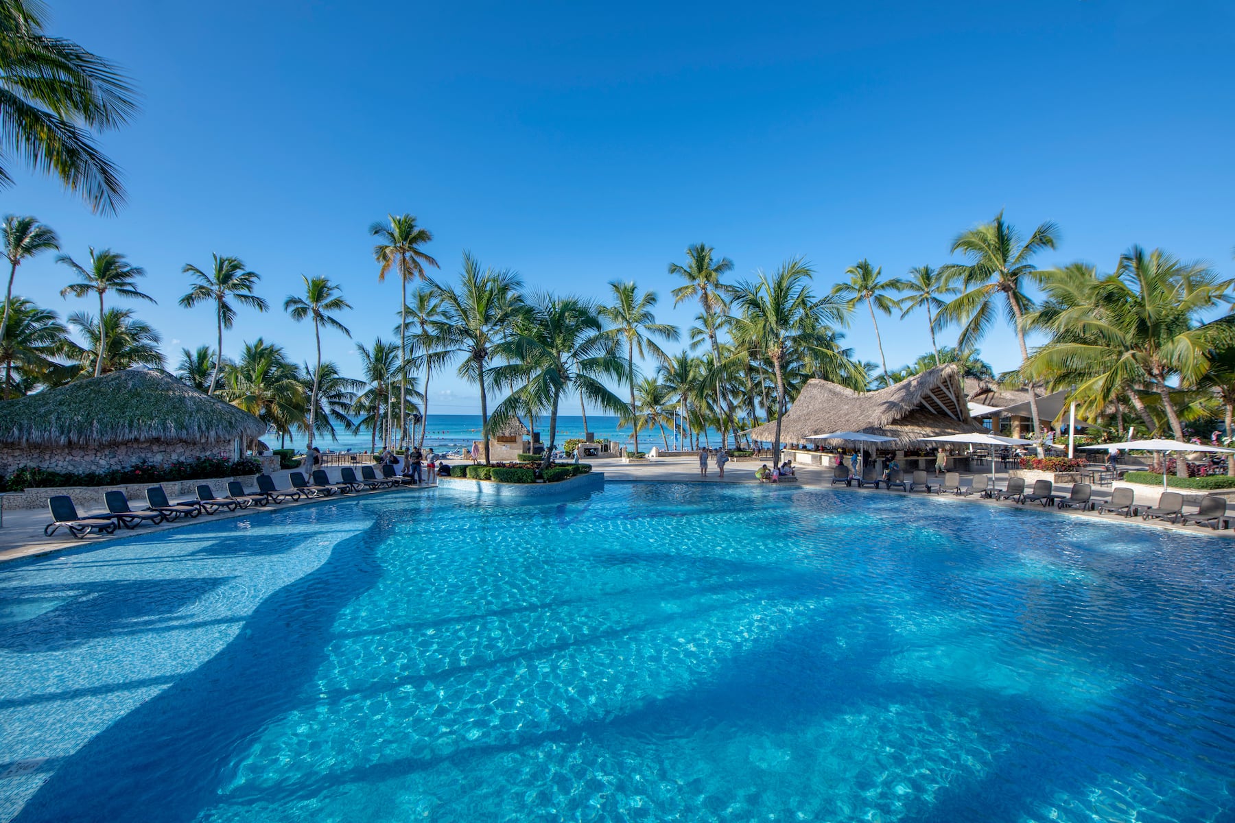 Pool at the Viva Dominicus Beach by Wyndham, A Trademark All Inclusive in La Romana, Other than US/Canada