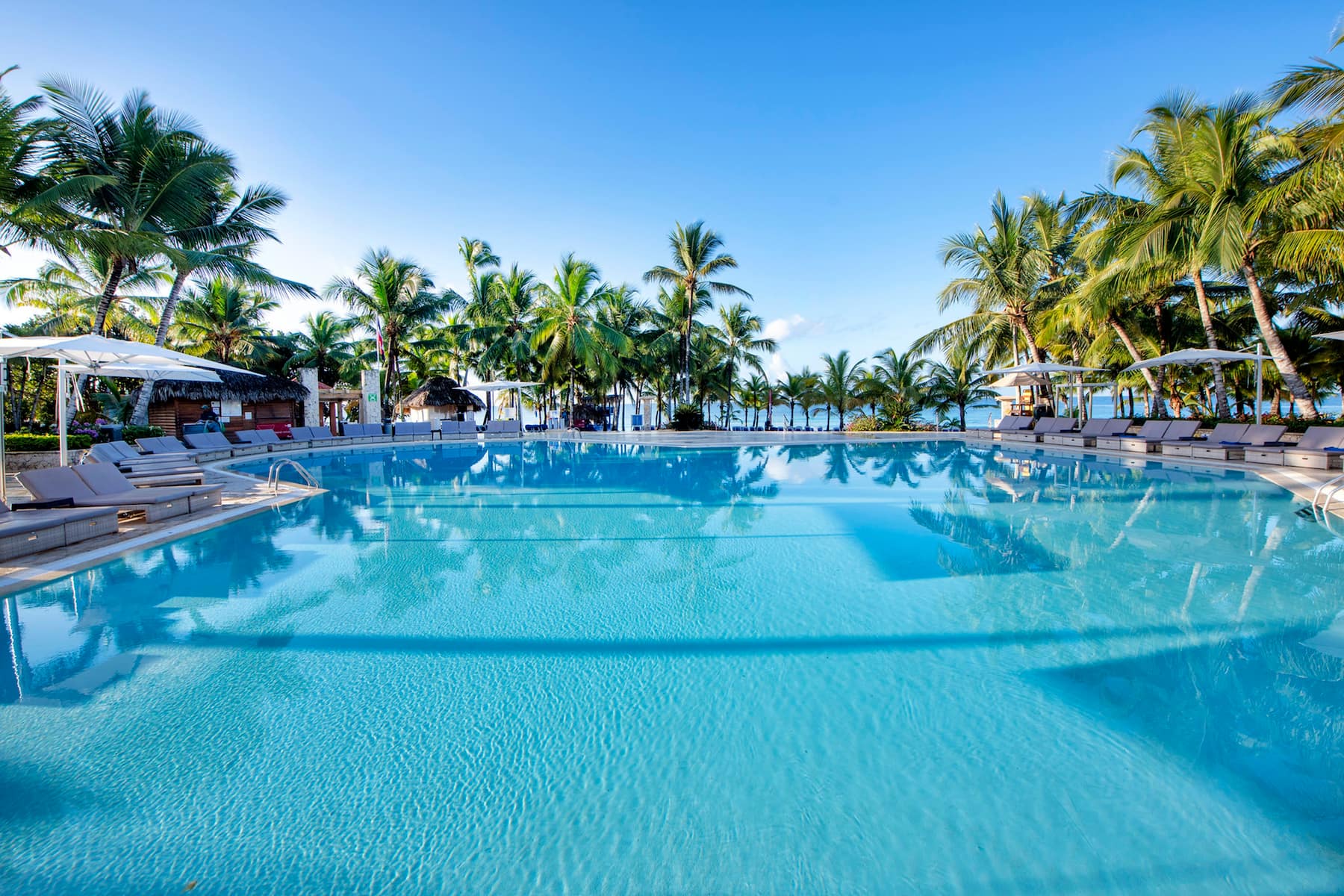 Pool at the Viva Dominicus Beach by Wyndham, A Trademark All Inclusive in La Romana, Other than US/Canada