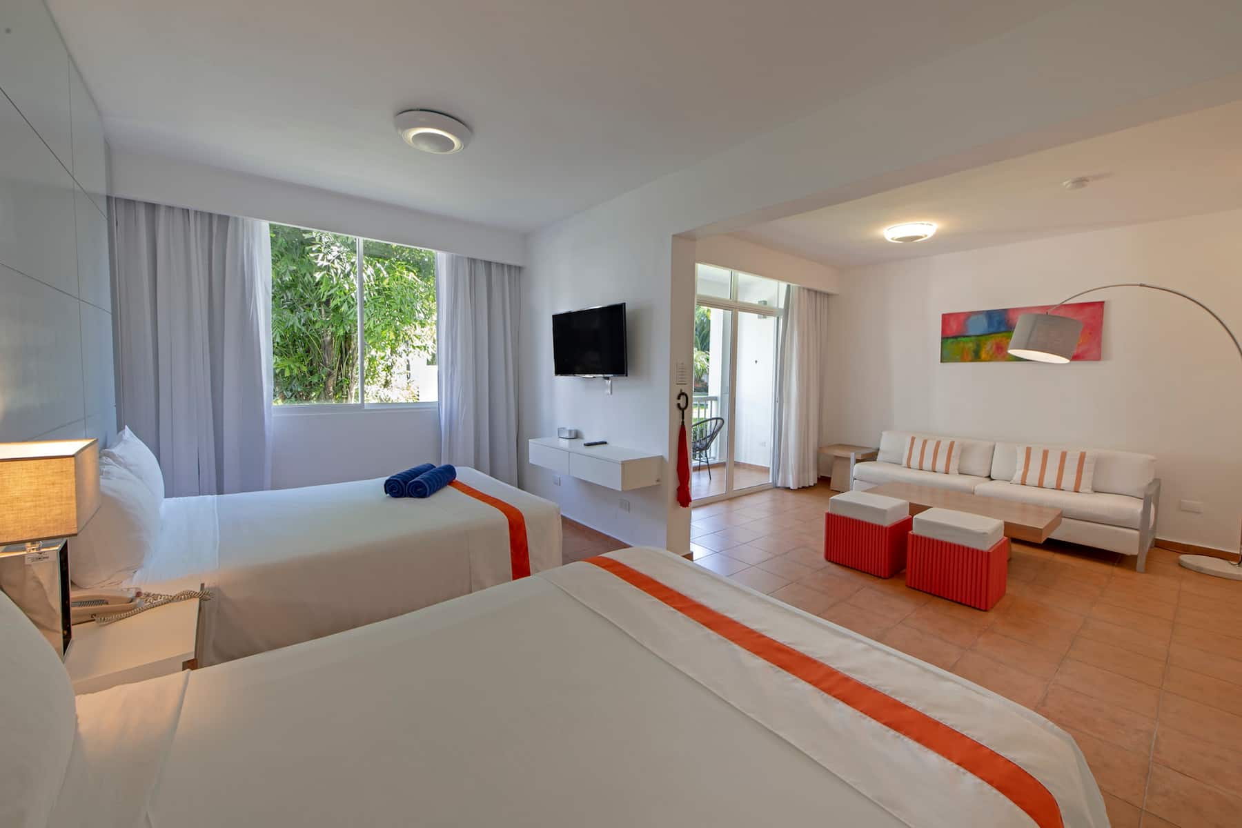 Guest room at the Viva Heavens by Wyndham, A Trademark All Inclusive in Puerto Plata, Other than US/Canada