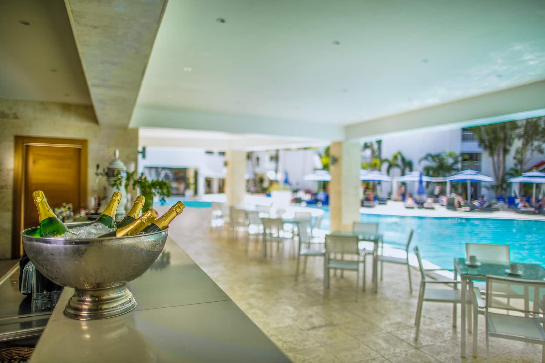 Pool bar at Viva Heavens by Wyndham, A Trademark All Inclusive in Puerto Plata, Other than US/Canada