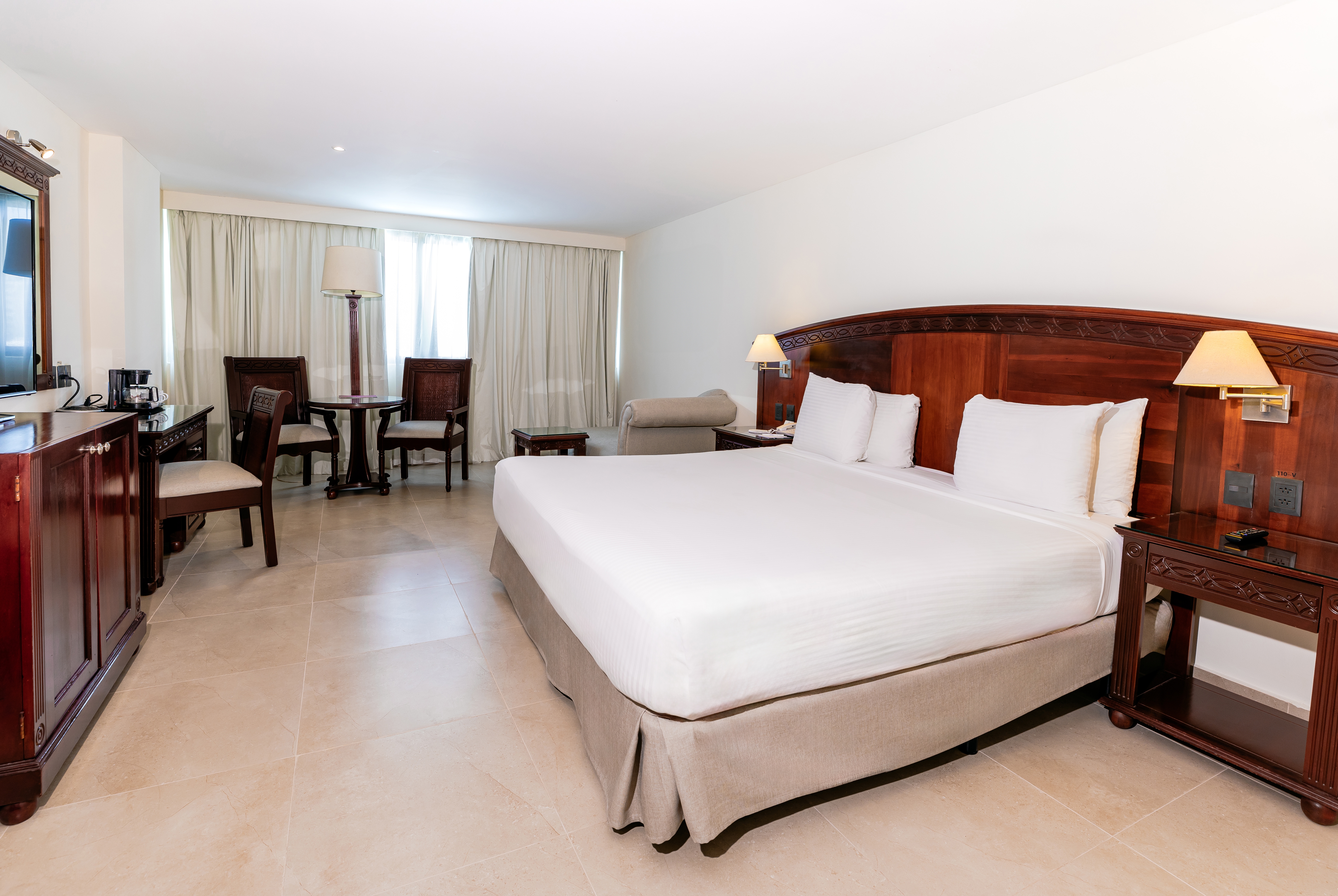 Guest room at the Dominican Fiesta Hotel, Trademark By Wyndham in Santo Domingo, Other than US/Canada