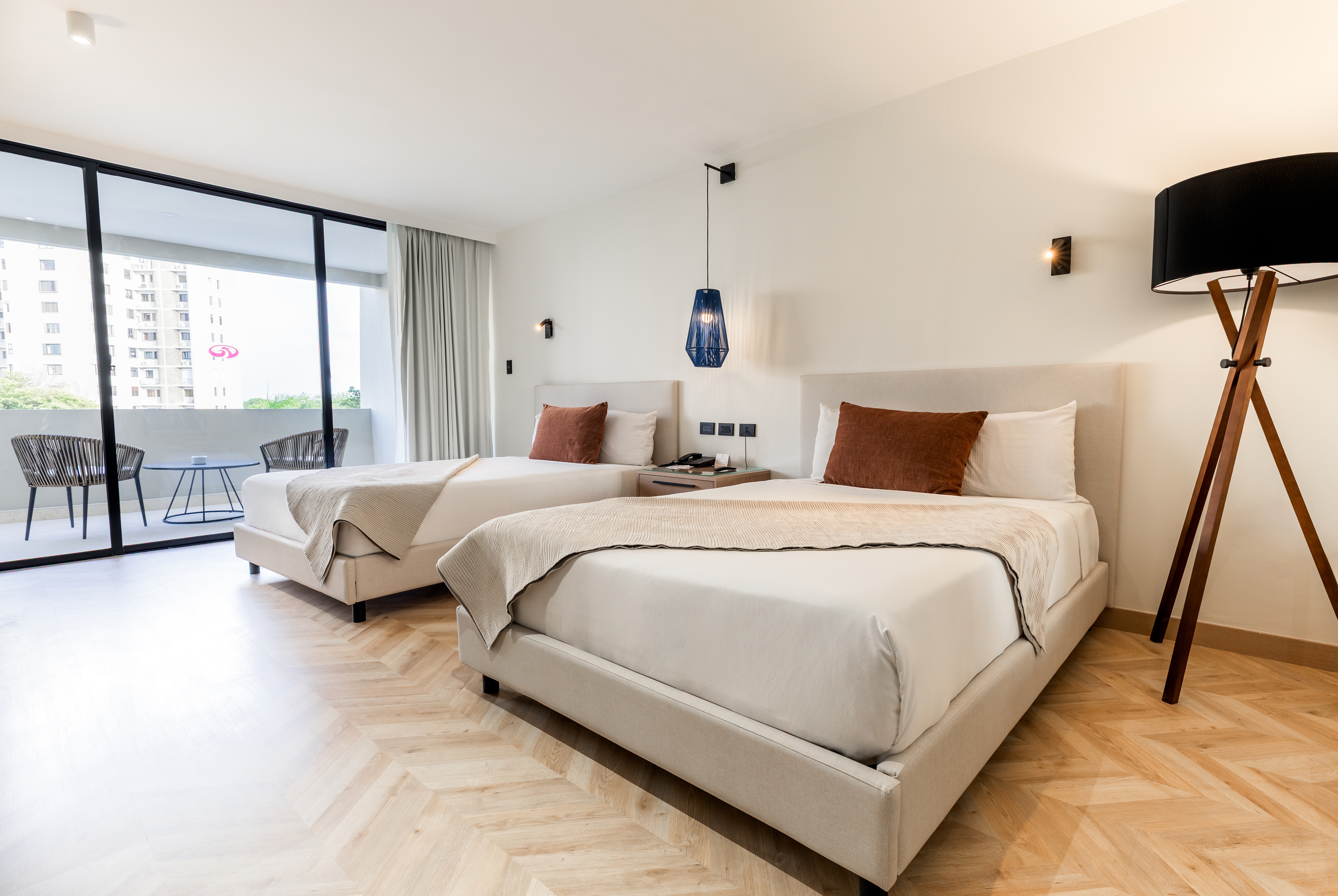 Guest room at the Dominican Fiesta Hotel, Trademark By Wyndham in Santo Domingo, Other than US/Canada