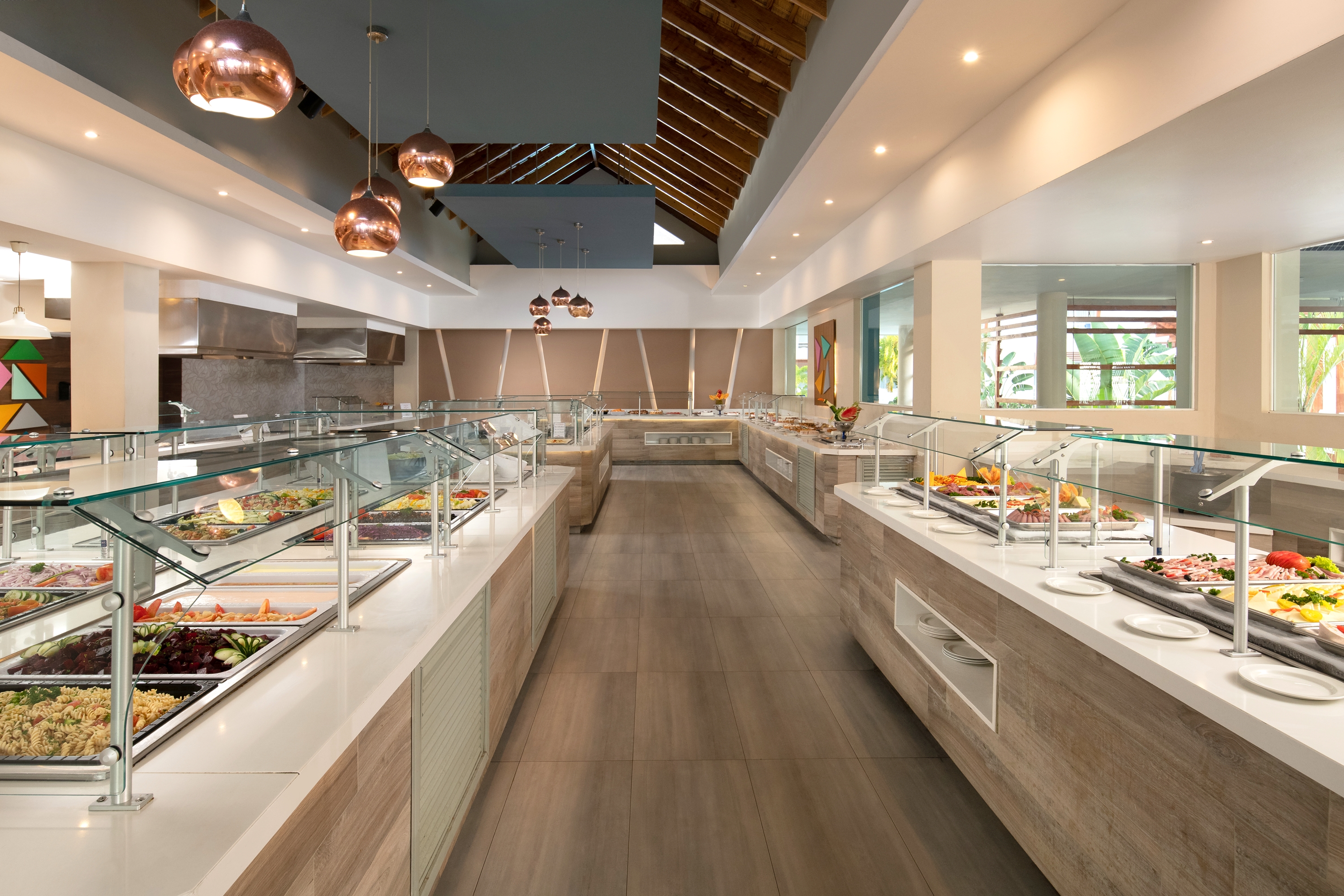 Casa Marina Sosua, Trademark by Wyndham All Inclusive restaurant buffet in Sosua, Other than US/Canada