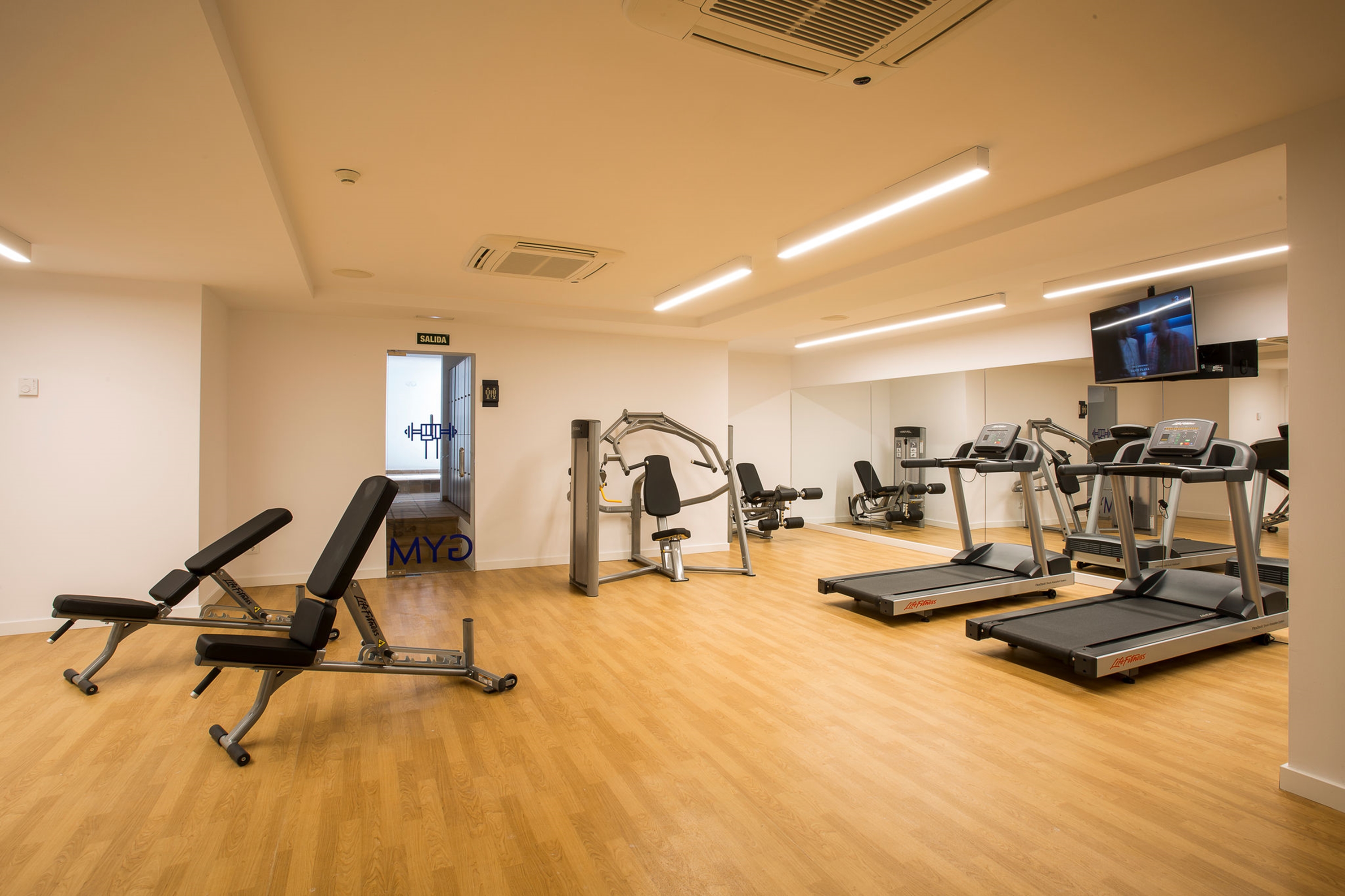 Fitness room at Palladium Hotel Palmyra, Trademark Collection in San Antonio, Other than US/Canada