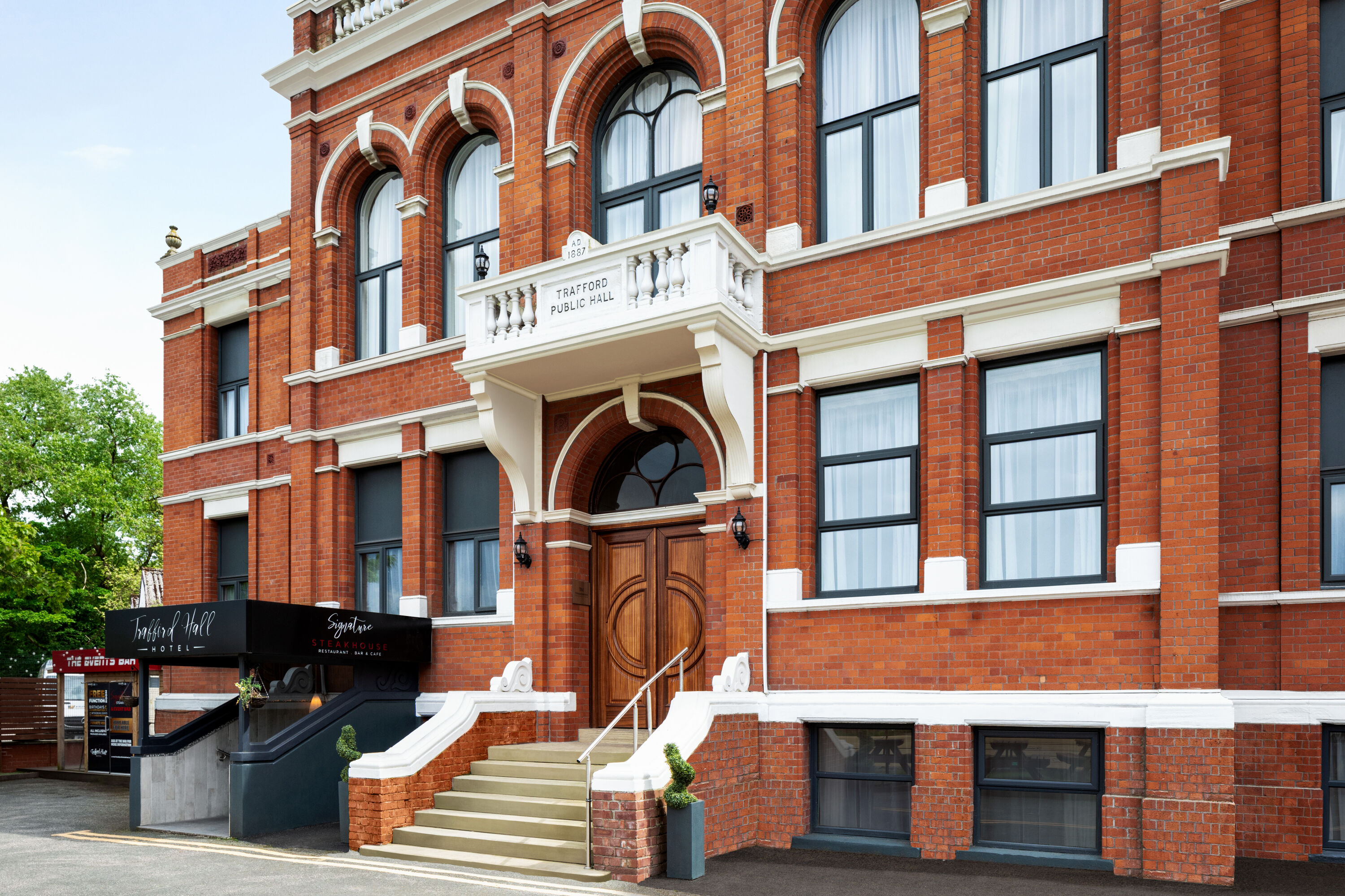 Exterior of Trafford Hall Manchester, Trademark Collection by Wyndham hotel in Manchester, Other than US/Canada