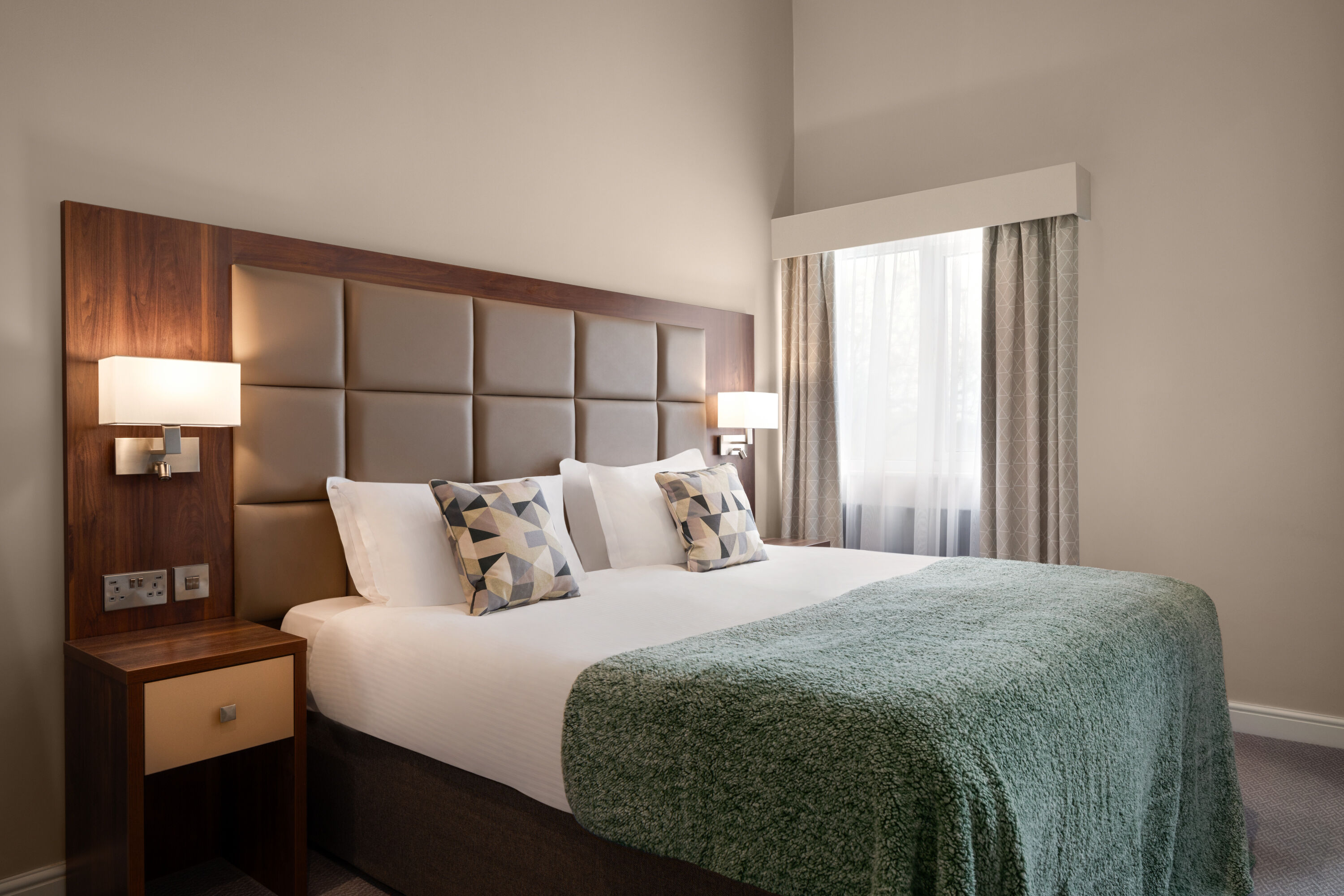 Guest room at the Trafford Hall Manchester, Trademark Collection by Wyndham in Manchester, Other than US/Canada