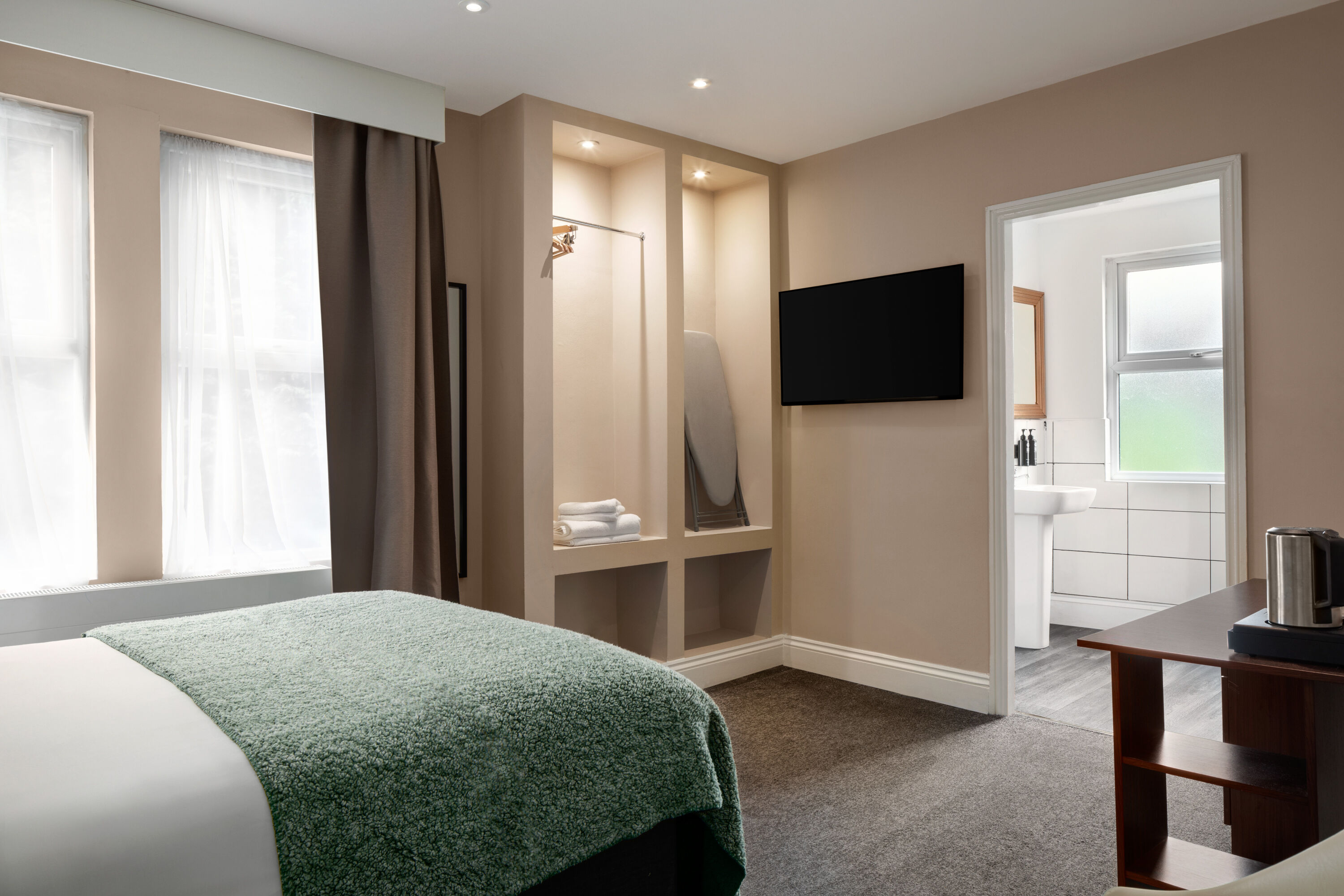 Guest room at the Trafford Hall Manchester, Trademark Collection by Wyndham in Manchester, Other than US/Canada