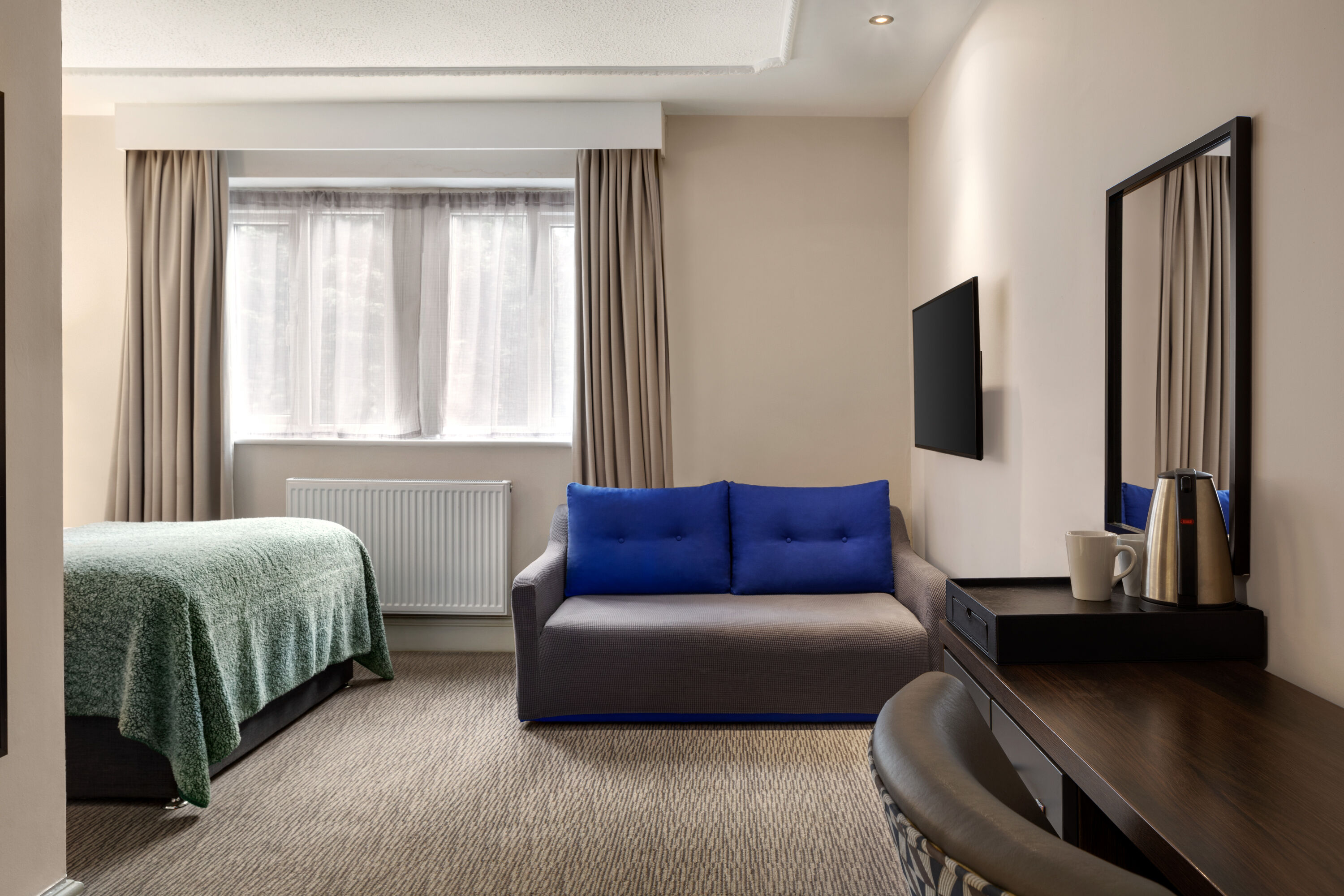 Guest room at the Trafford Hall Manchester, Trademark Collection by Wyndham in Manchester, Other than US/Canada