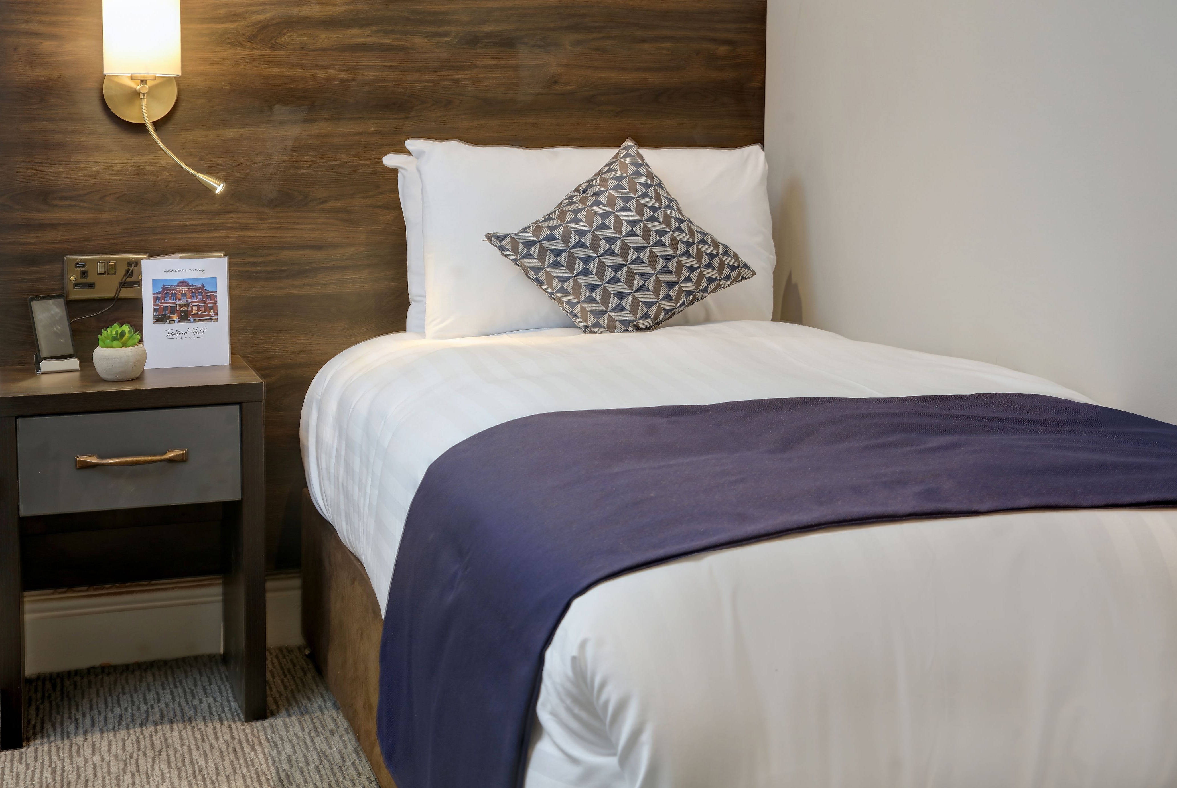 Guest room at the Trafford Hall Manchester, Trademark Collection by Wyndham in Manchester, Other than US/Canada