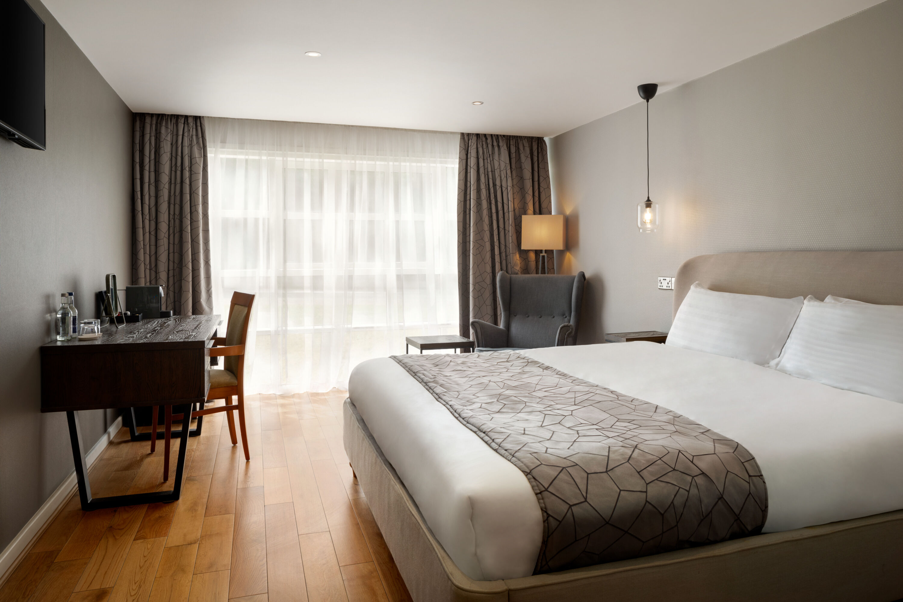 Guest room at the Heritage Park Pontypridd, Trademark Collection by Wyndham in Pontypridd, Other than US/Canada