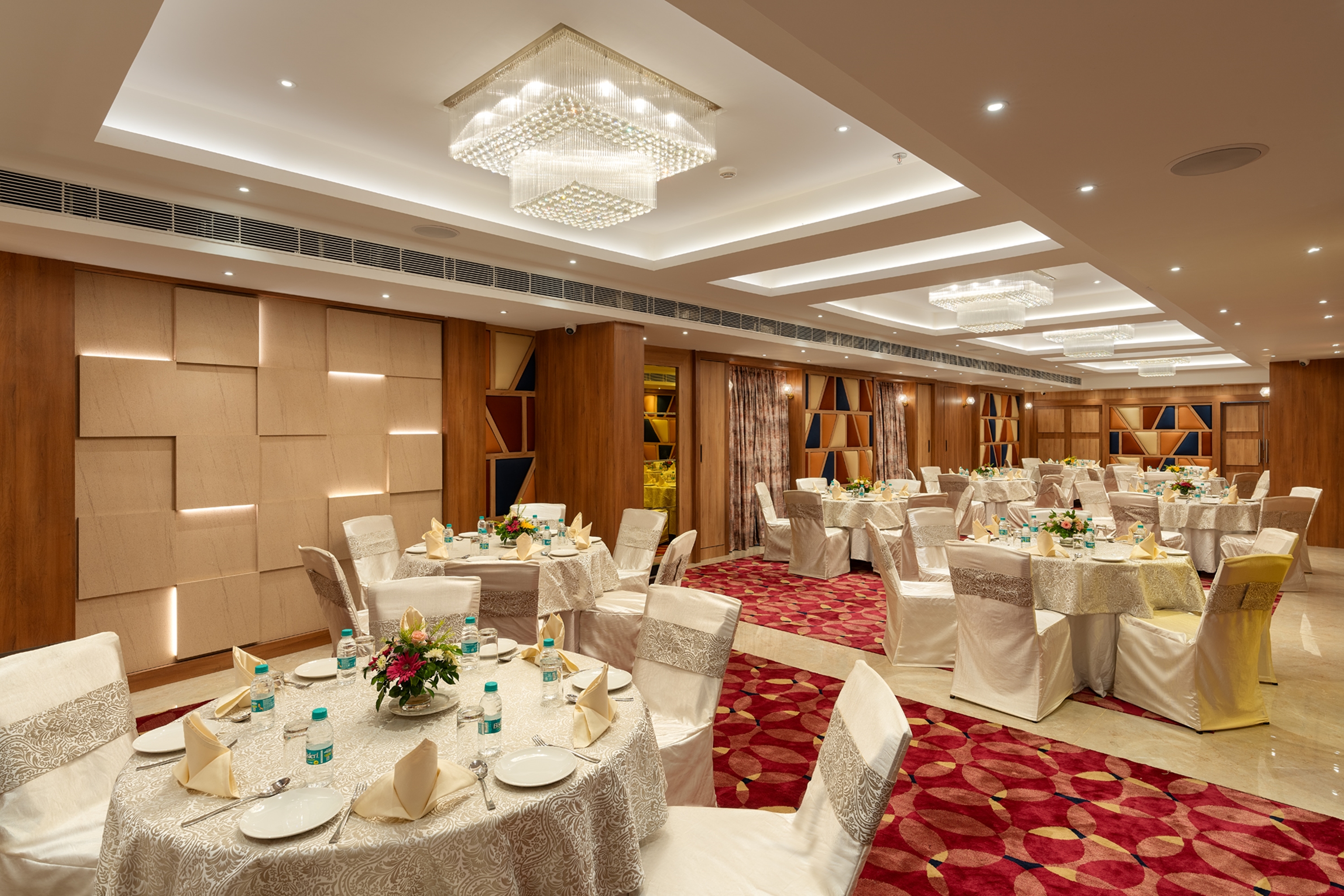 Cozzet Victoria Bhubaneswar Trademark by Wyndham ballroom banquet rounds in Bhubaneswar, Other than US/Canada
