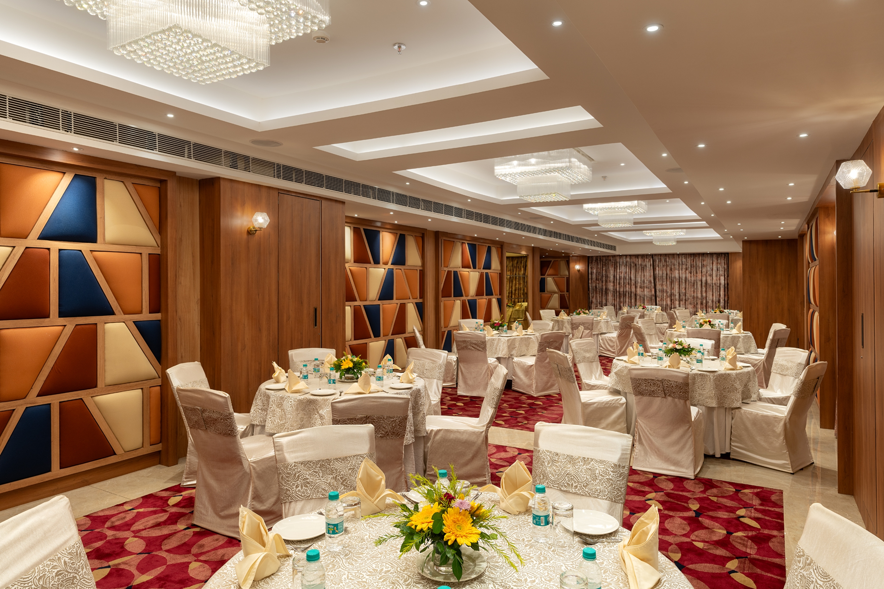Cozzet Victoria Bhubaneswar Trademark by Wyndham ballroom banquet rounds in Bhubaneswar, Other than US/Canada