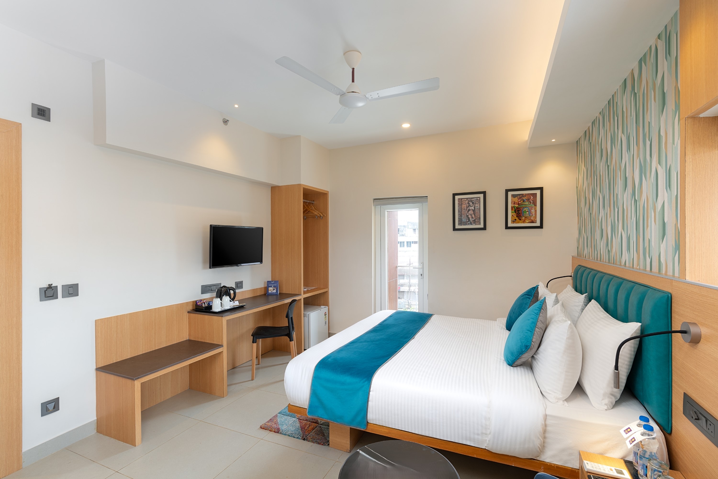 Guest room at the Cozzet Victoria Bhubaneswar Trademark by Wyndham in Bhubaneswar, Other than US/Canada