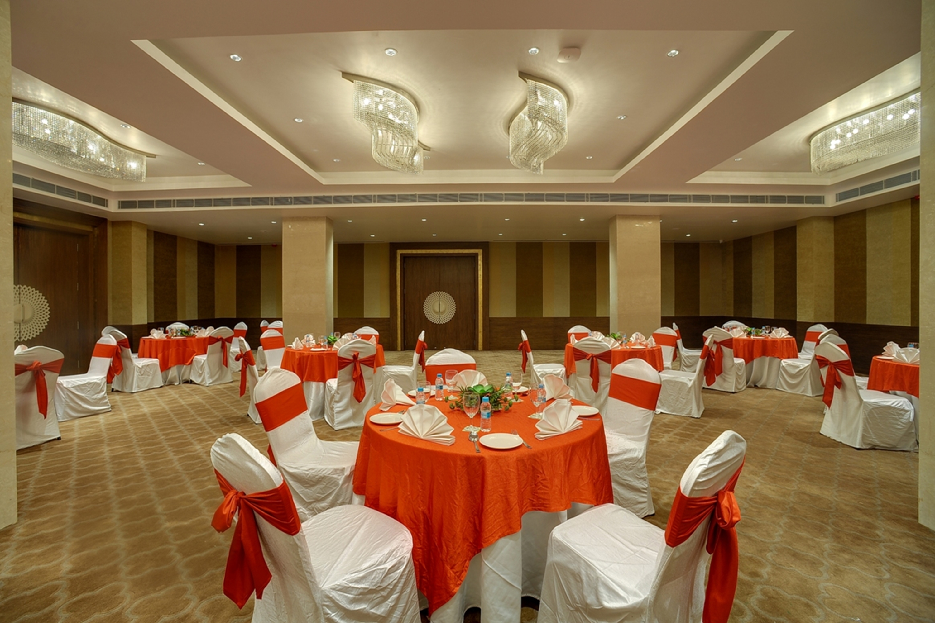 Cygnett Park Meghna Trademark by Wyndham ballroom banquet rounds in Bongaigaon, Other than US/Canada