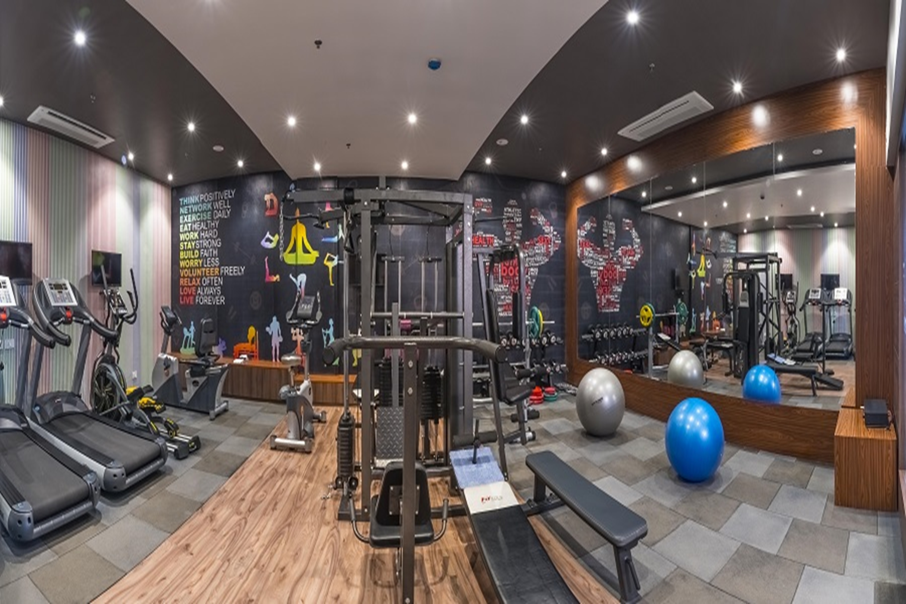 Fitness room at Cygnett Park Meghna Trademark by Wyndham in Bongaigaon, Other than US/Canada