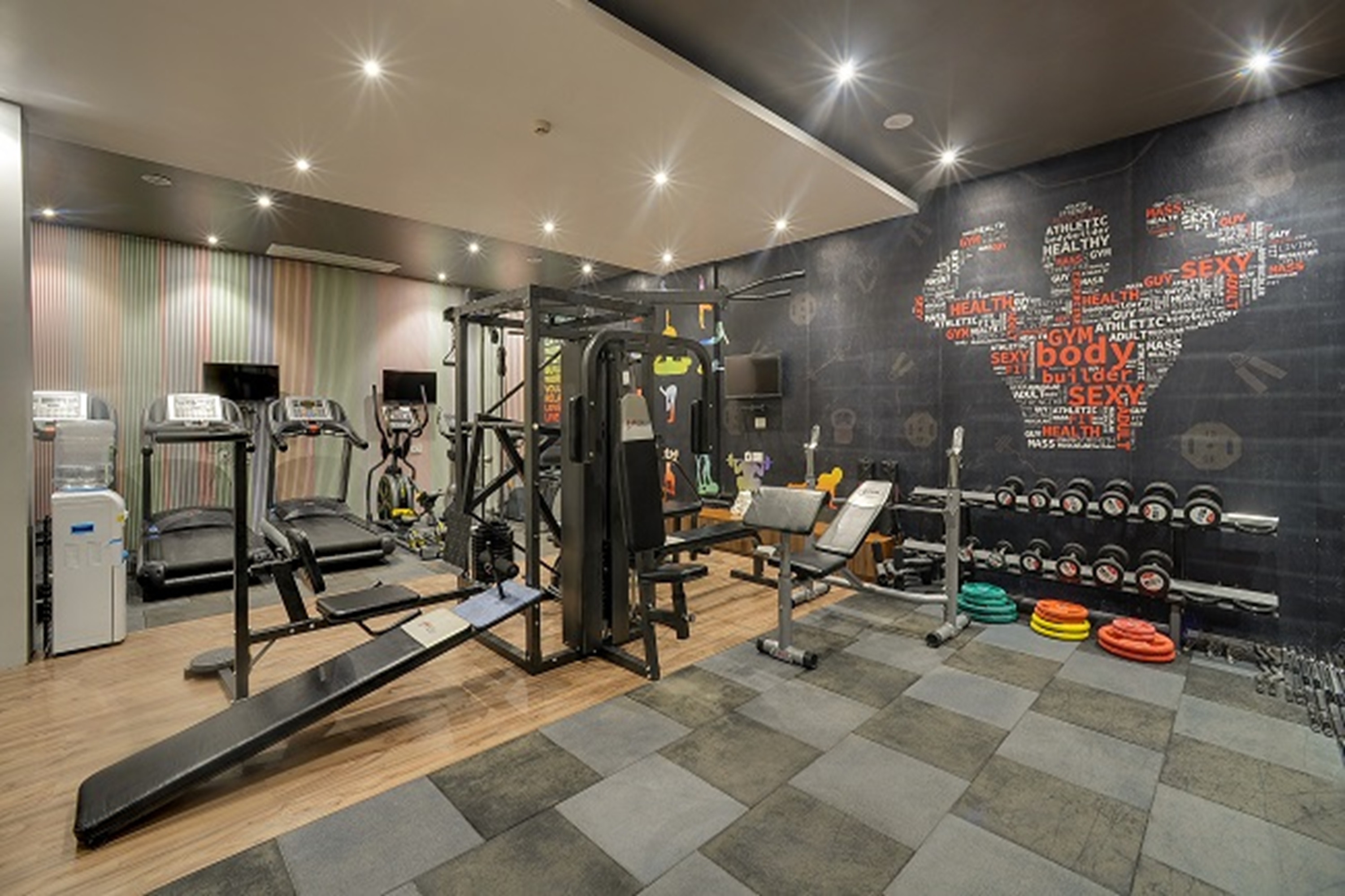 Fitness room at Cygnett Park Meghna Trademark by Wyndham in Bongaigaon, Other than US/Canada