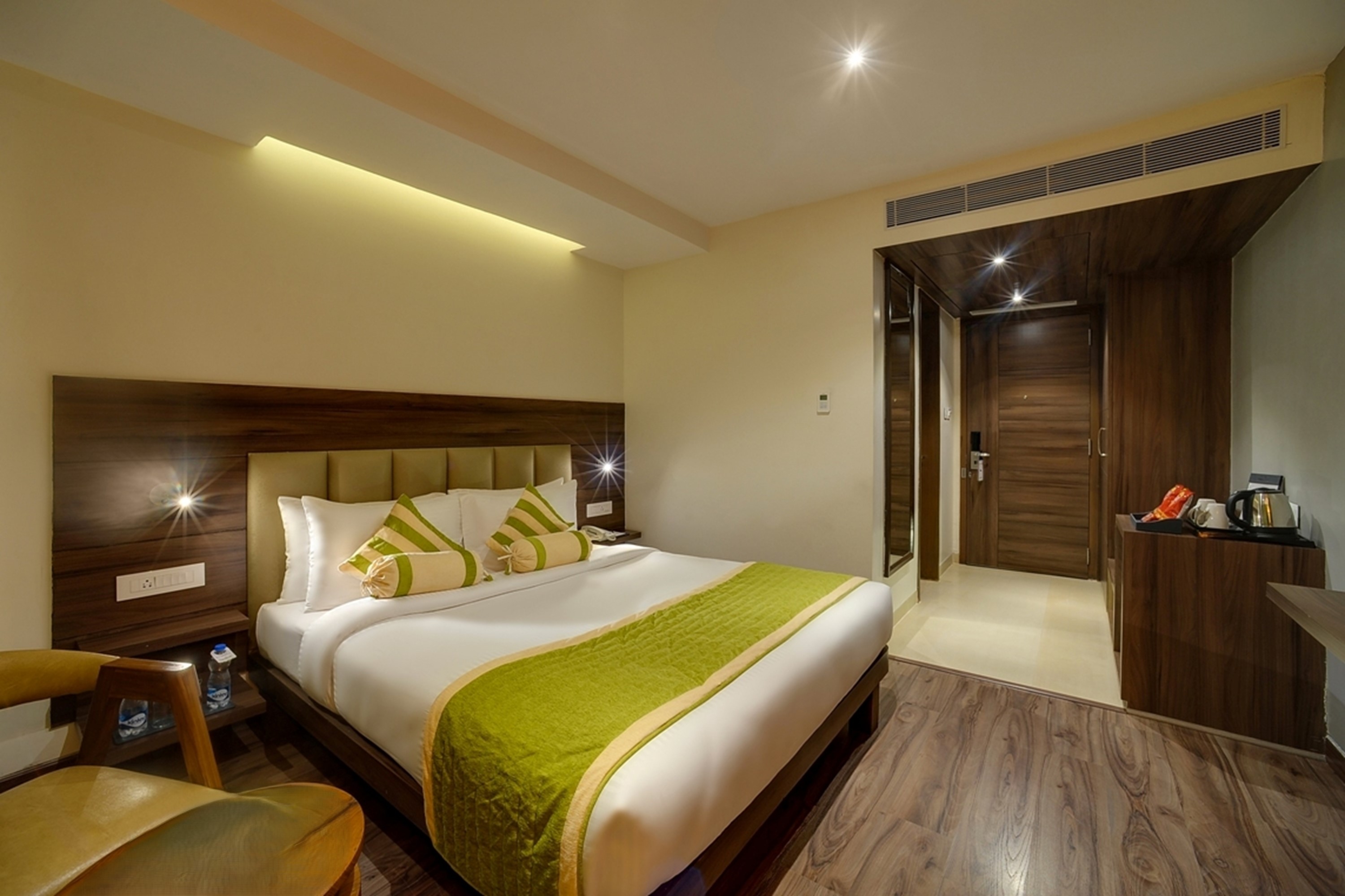 Guest room at the Cygnett Park Meghna Trademark by Wyndham in Bongaigaon, Other than US/Canada