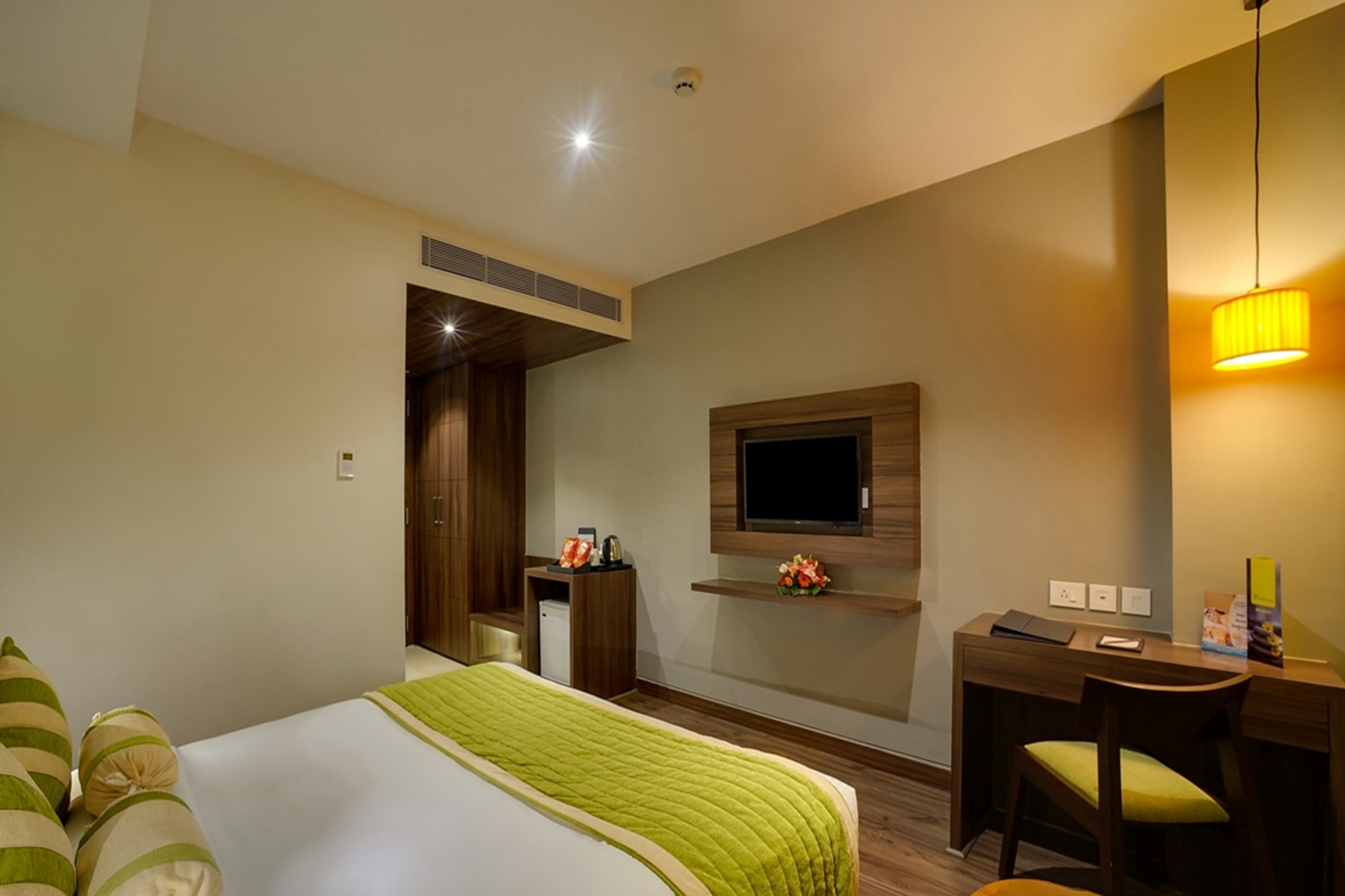 Guest room at the Cygnett Park Meghna Trademark by Wyndham in Bongaigaon, Other than US/Canada