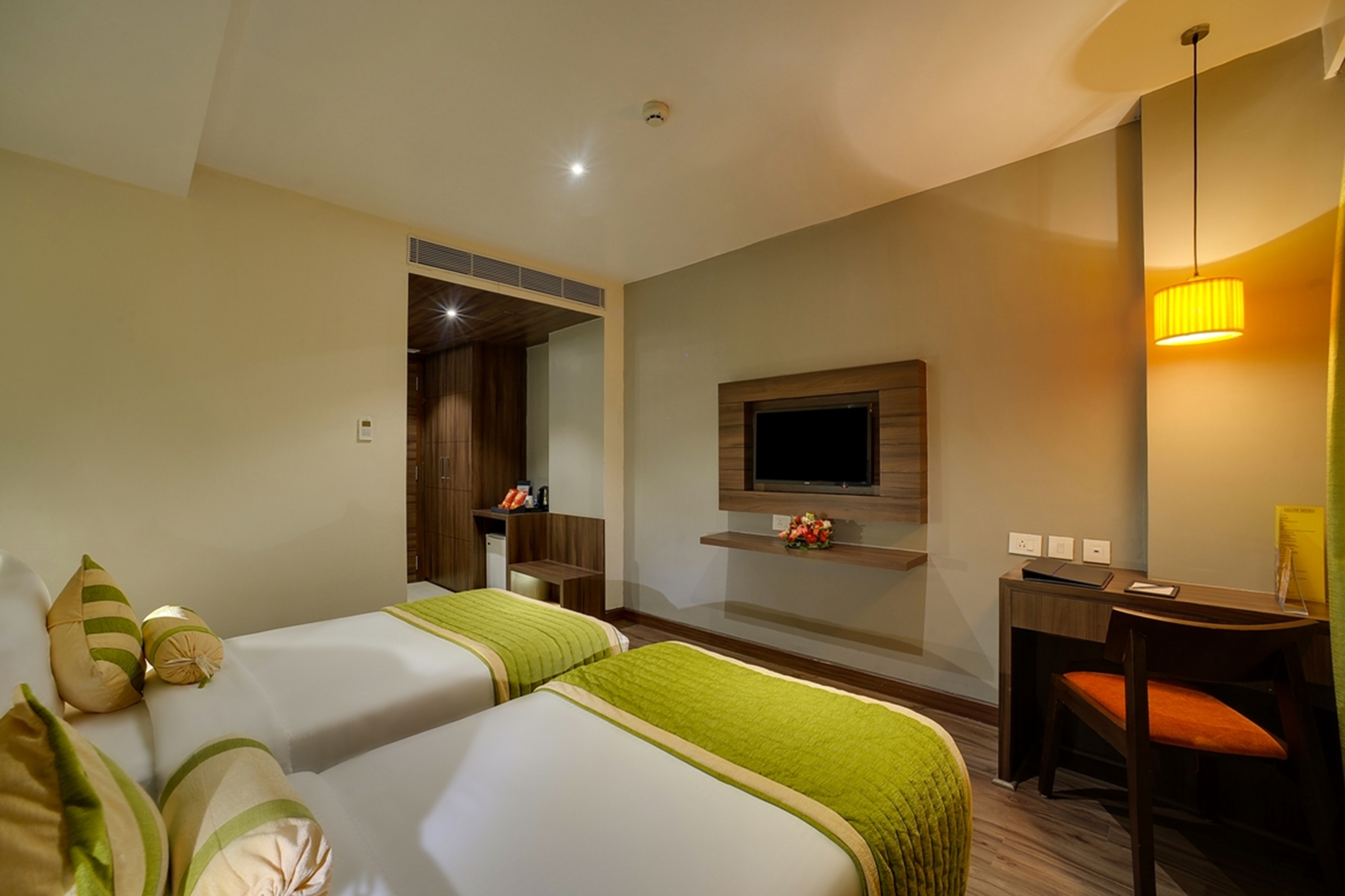 Guest room at the Cygnett Park Meghna Trademark by Wyndham in Bongaigaon, Other than US/Canada