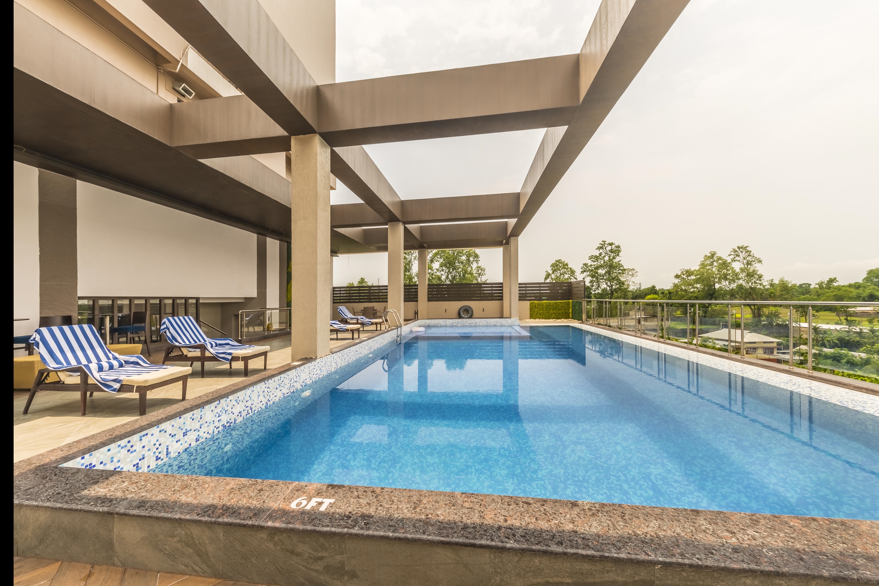 Pool at the Cygnett Park Meghna Trademark by Wyndham in Bongaigaon, Other than US/Canada