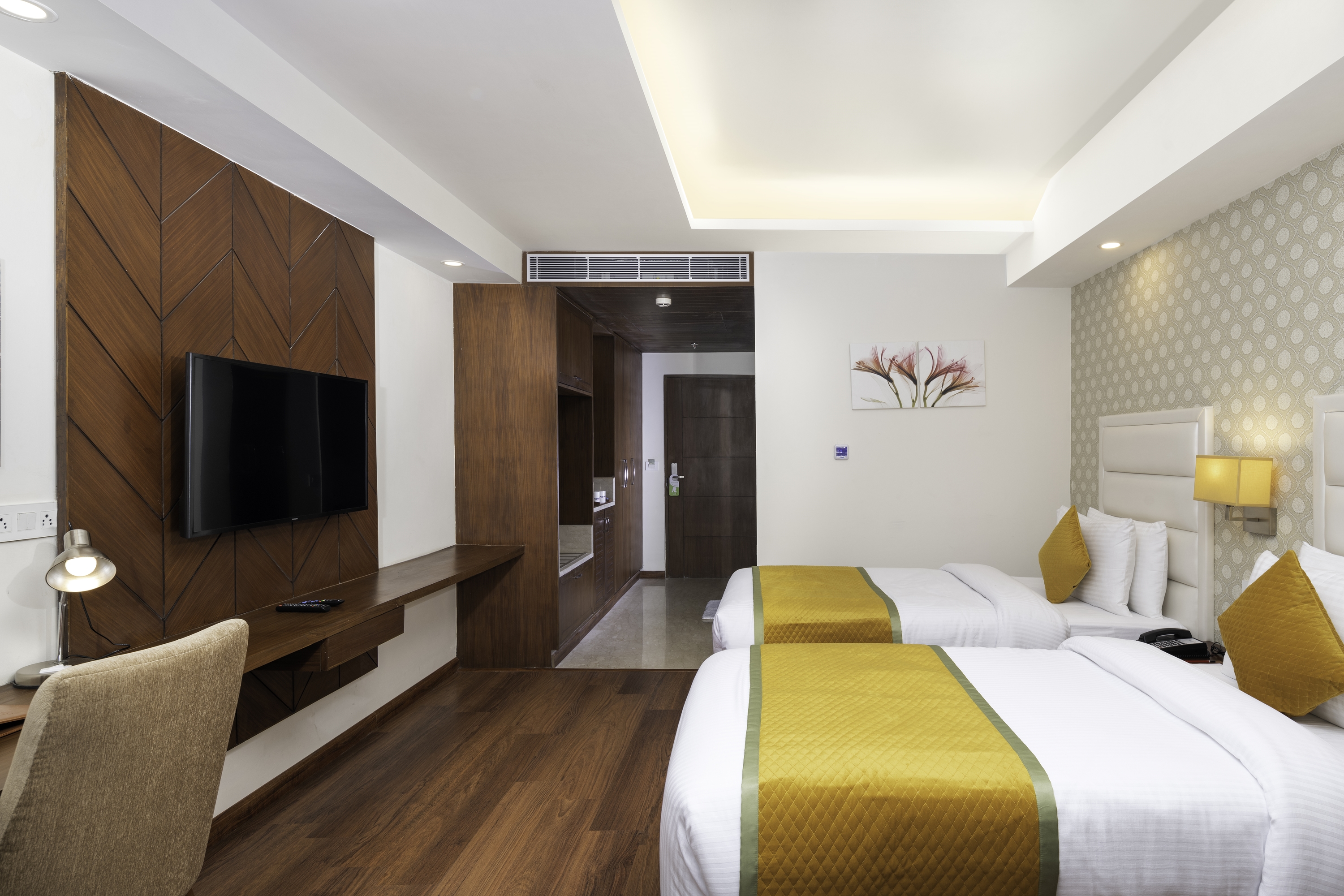 Guest room at the Cygnett Inn Paras Trademark by Wyndham in Dehradun, Other than US/Canada