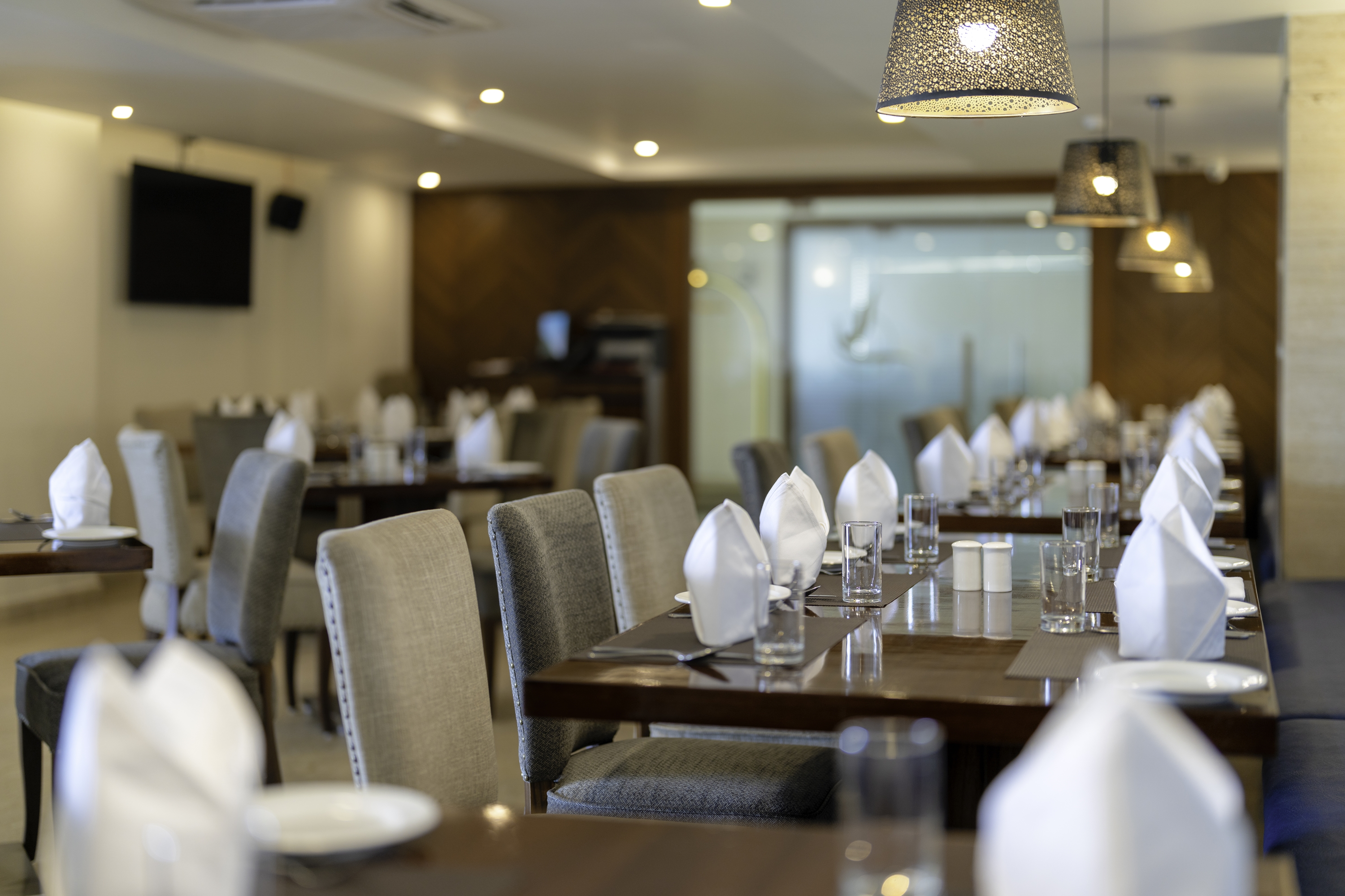 Cygnett Inn Paras Trademark by Wyndham restaurant in Dehradun, Other than US/Canada