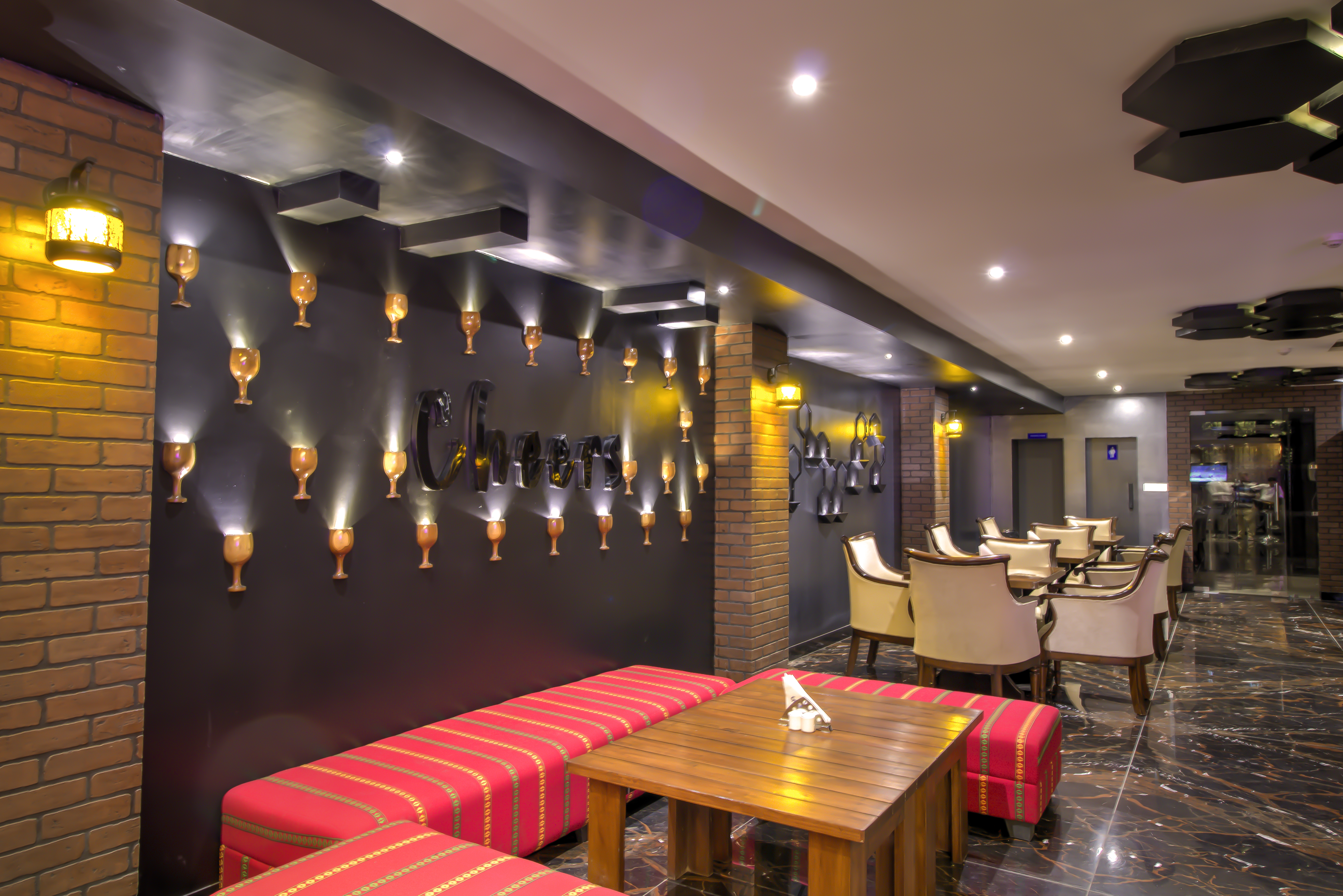 Bar at Cygnett Inn Trendz Trademark by Wyndham in Itanagar, Other than US/Canada