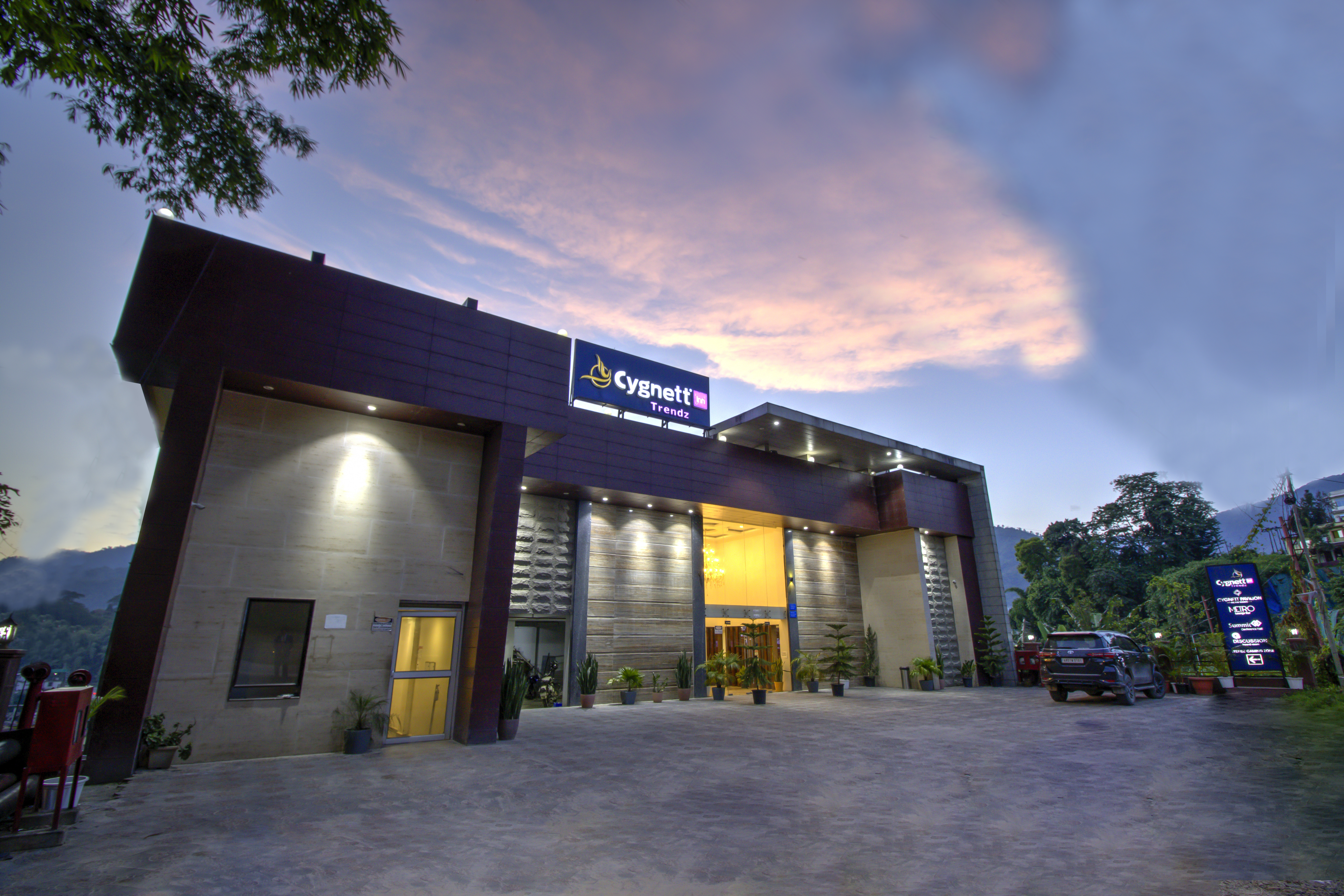 Exterior of Cygnett Inn Trendz Trademark by Wyndham hotel in Itanagar, Other than US/Canada
