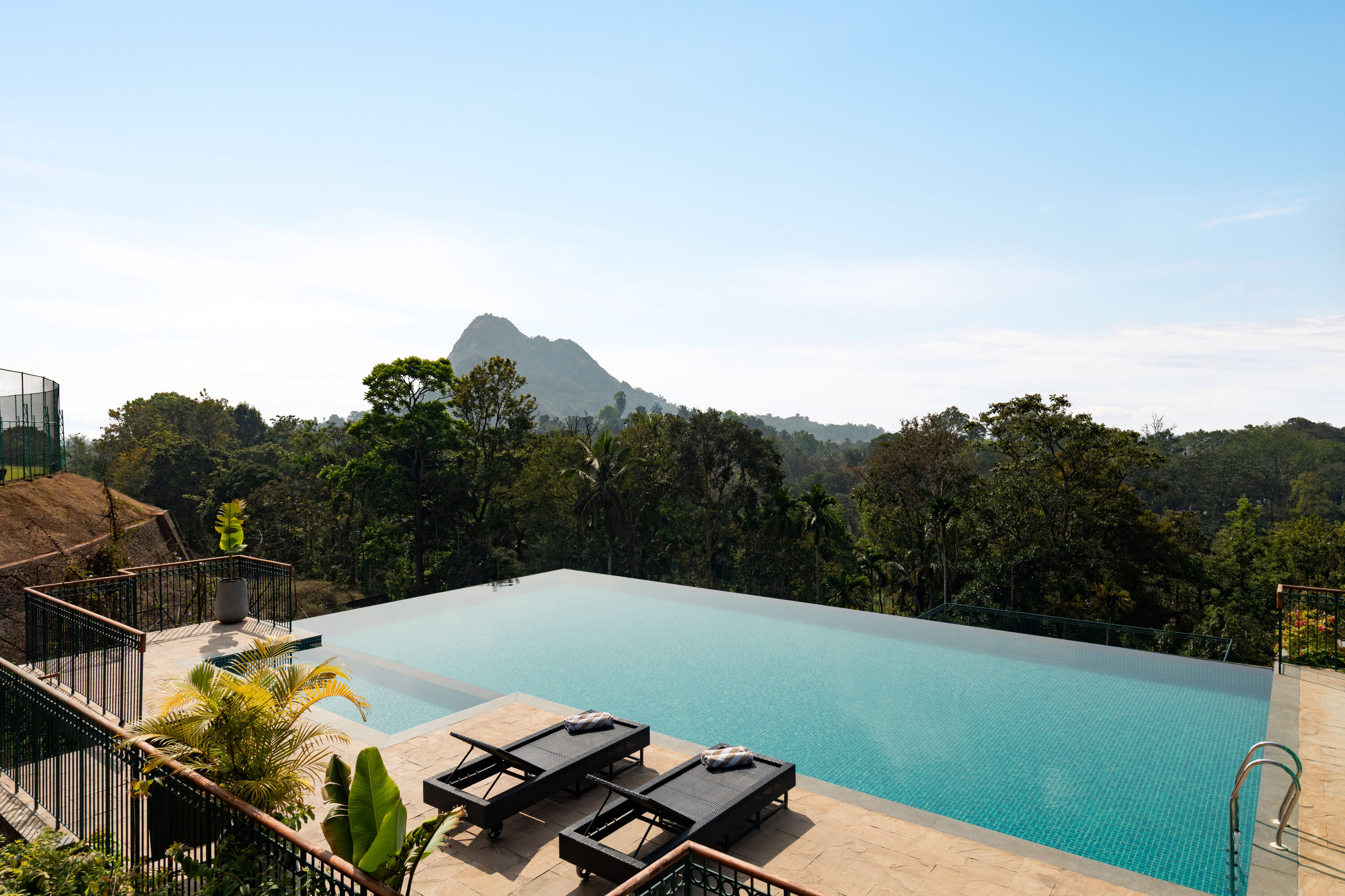 Infinity pool at the Morickap Lords 83, Trademark Collection by Wyndham in Meenangadi, Other than US/Canada