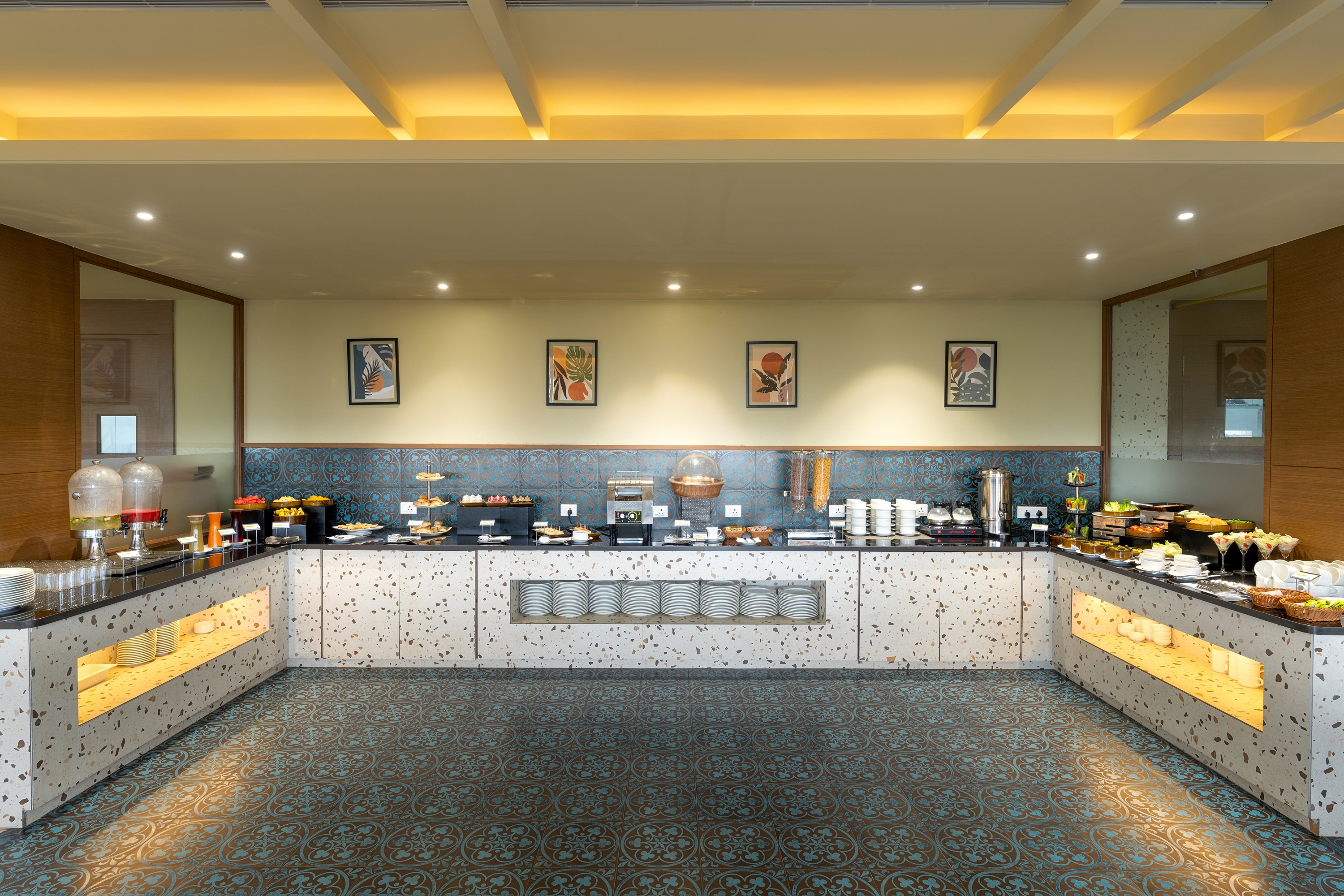 Cygnett Inn Imperial Trademark by Wyndham restaurant buffet in Tezpur, Other than US/Canada