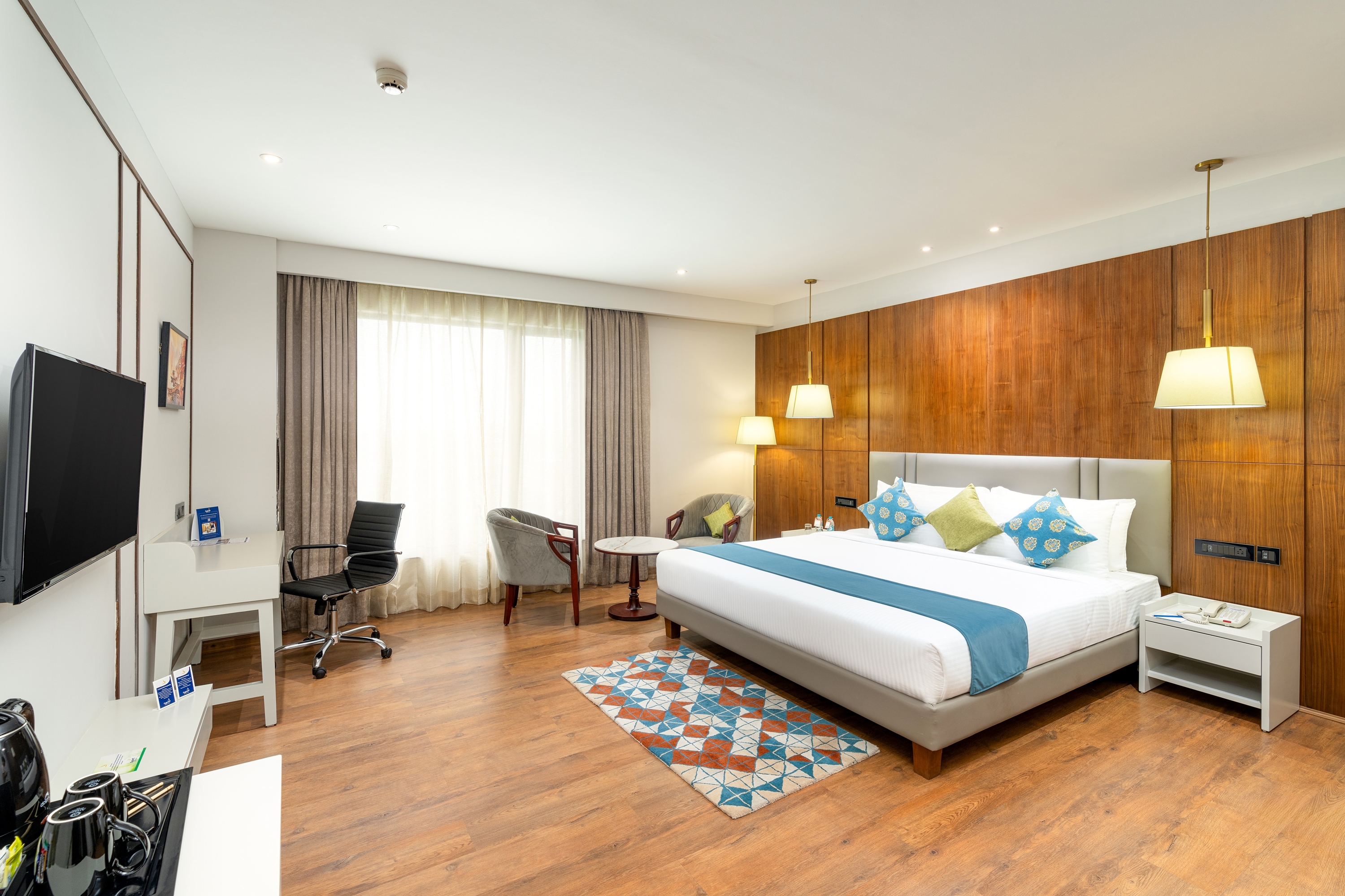 Guest room at the Cygnett Inn Imperial Trademark by Wyndham in Tezpur, Other than US/Canada