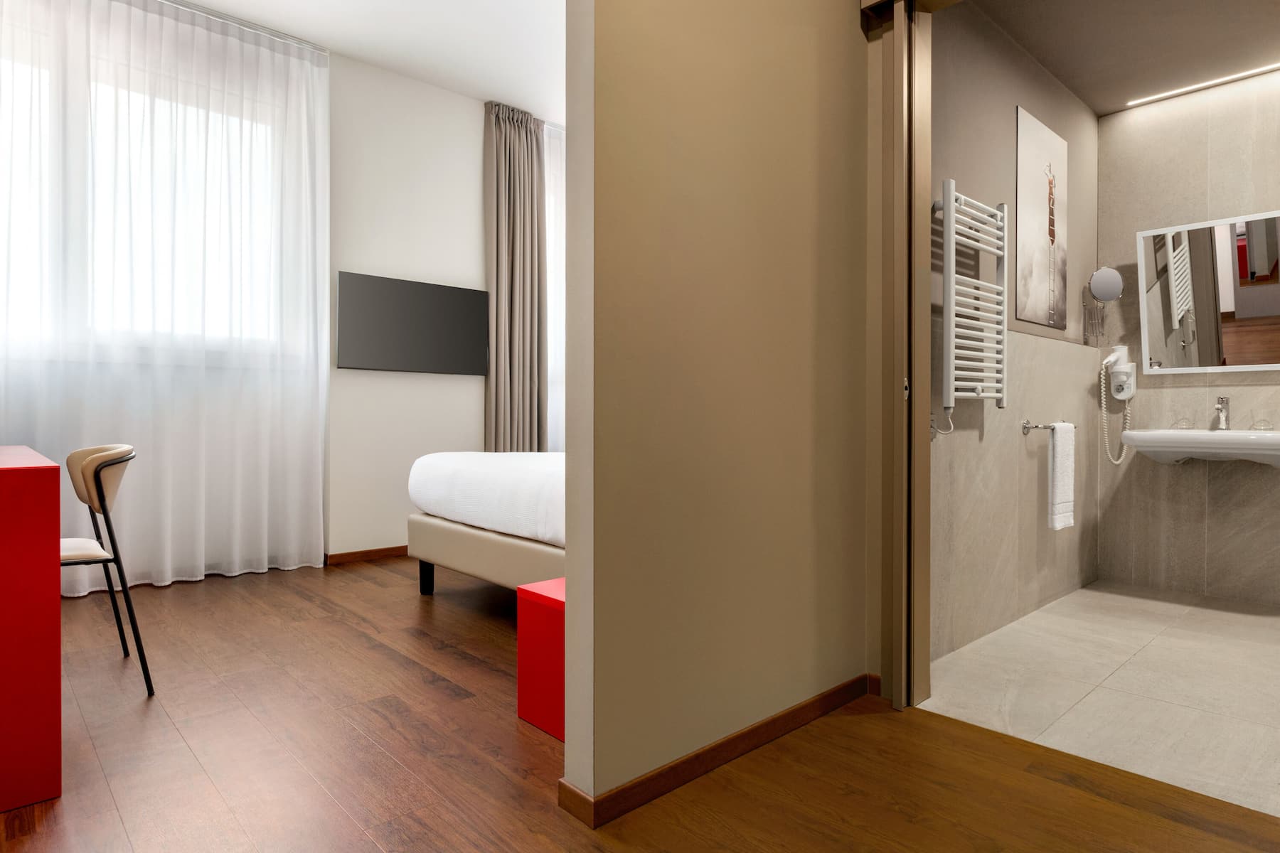 Guest room at the Amedia Milan, Trademark Collection by Wyndham in Milano, Other than US/Canada