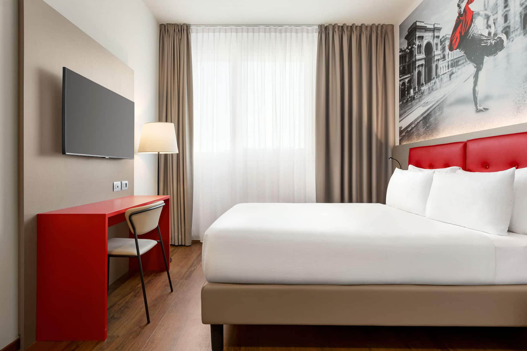 Guest room at the Amedia Milan, Trademark Collection by Wyndham in Milano, Other than US/Canada