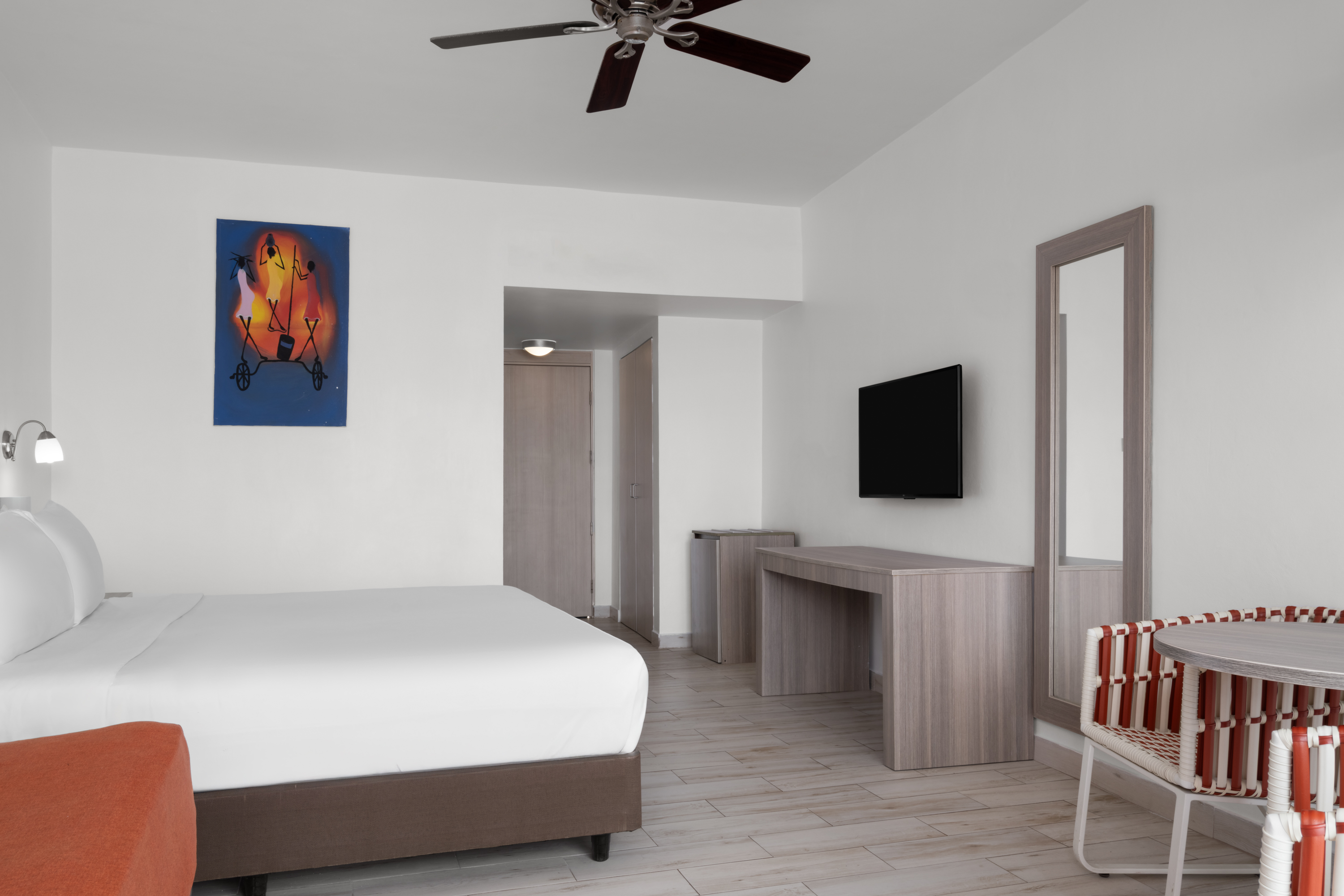 Guest room at the Grand Decameron Cornwall Beach, A Trademark All Inclusive in Montego Bay, Other than US/Canada