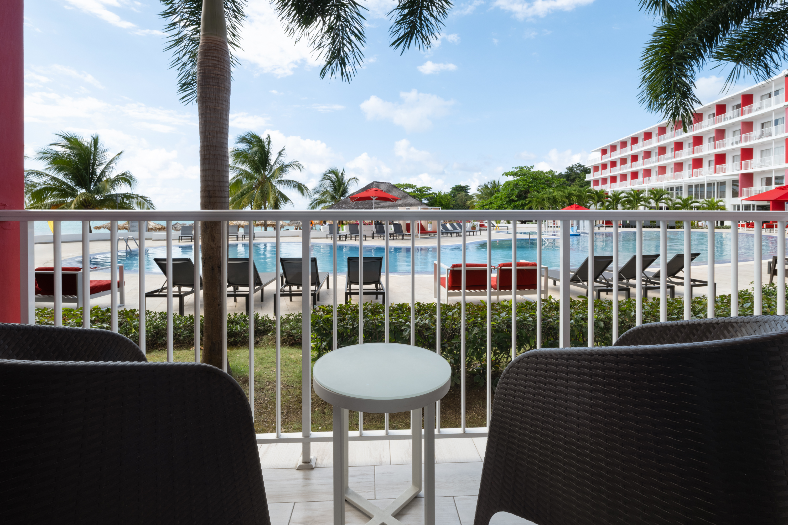 Guest room at the Grand Decameron Cornwall Beach, A Trademark All Inclusive in Montego Bay, Other than US/Canada