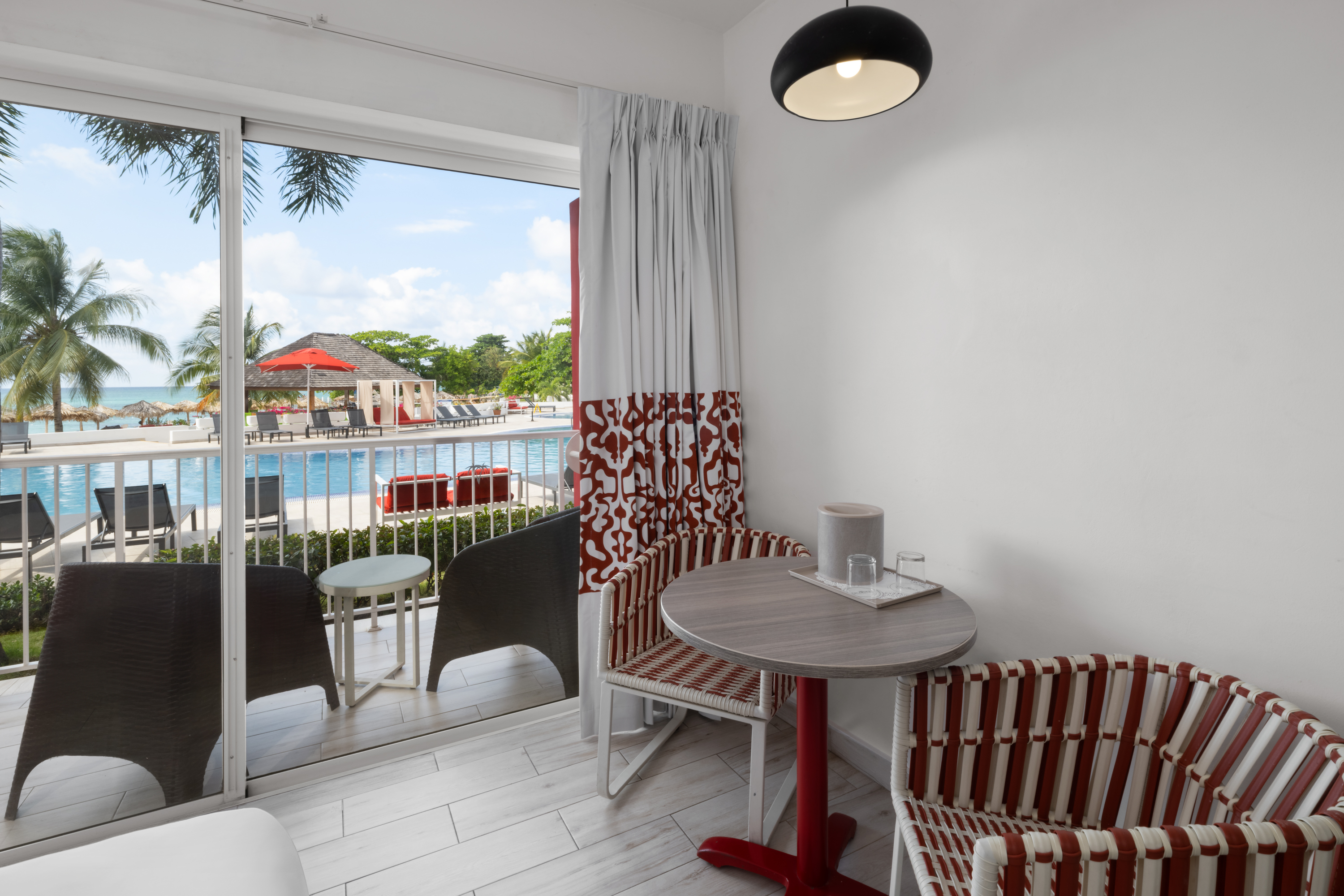 Guest room at the Grand Decameron Cornwall Beach, A Trademark All Inclusive in Montego Bay, Other than US/Canada