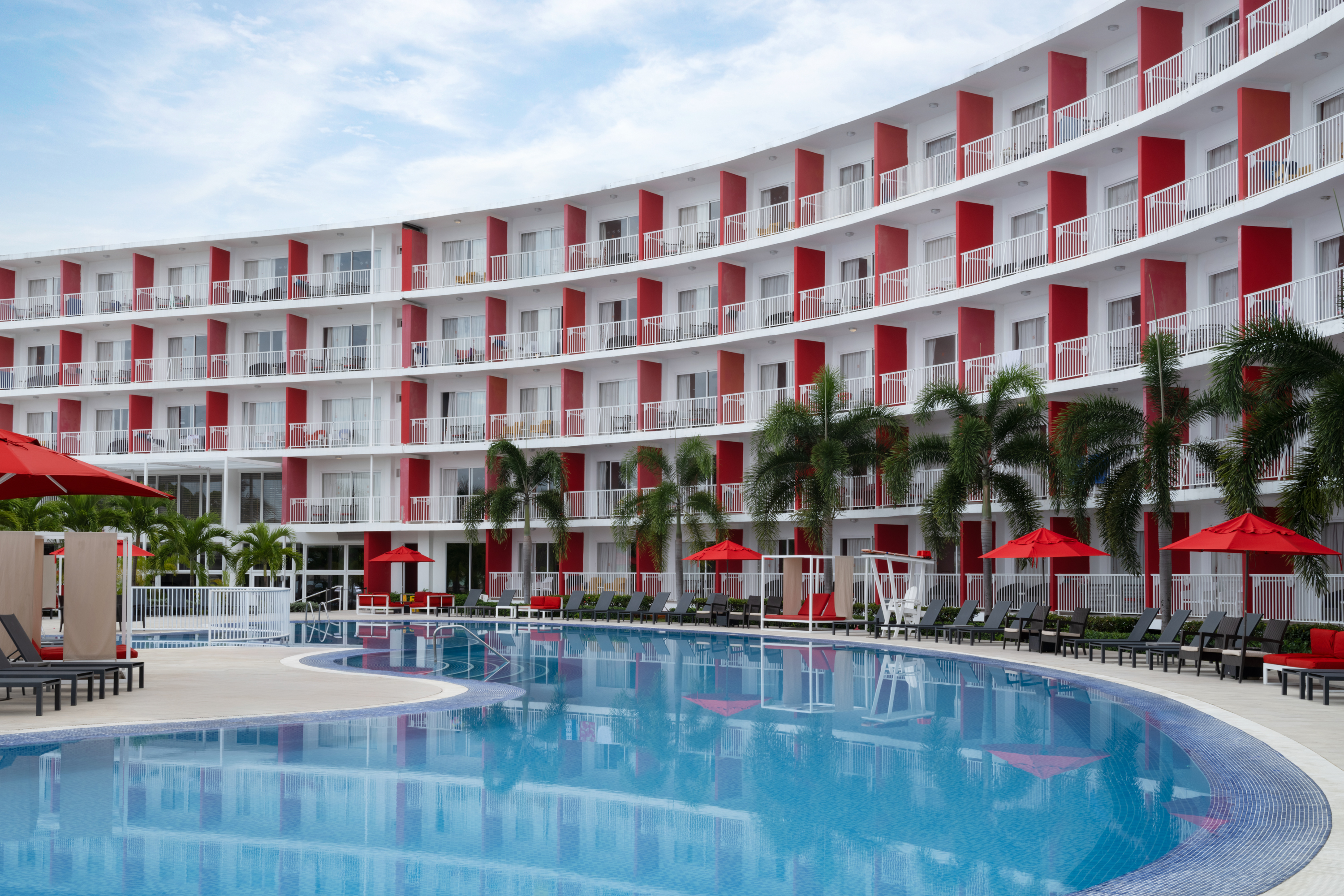 Pool at the Grand Decameron Cornwall Beach, A Trademark All Inclusive in Montego Bay, Other than US/Canada