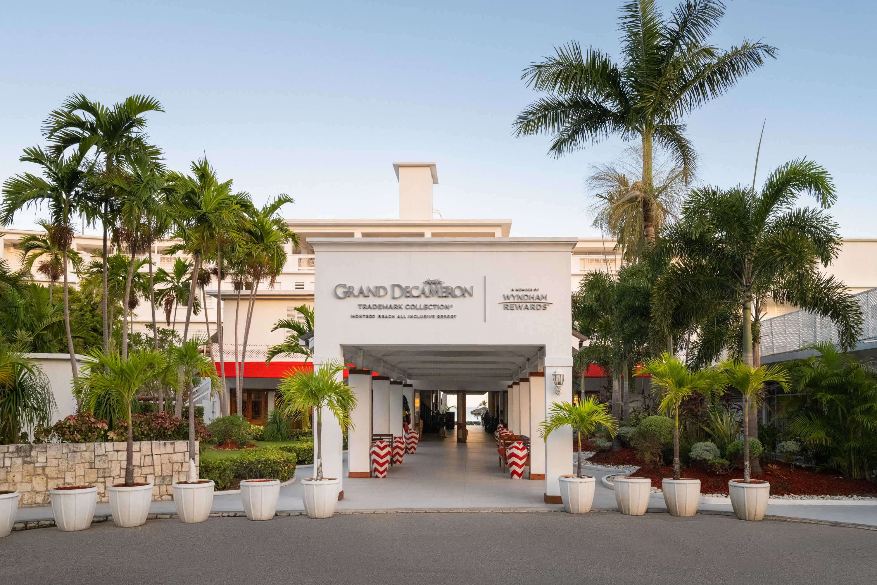Exterior Day Image of Grand Decameron Montego Beach, A Trademark All Inclusive hotel in Montego Bay, Other than US/Canada
