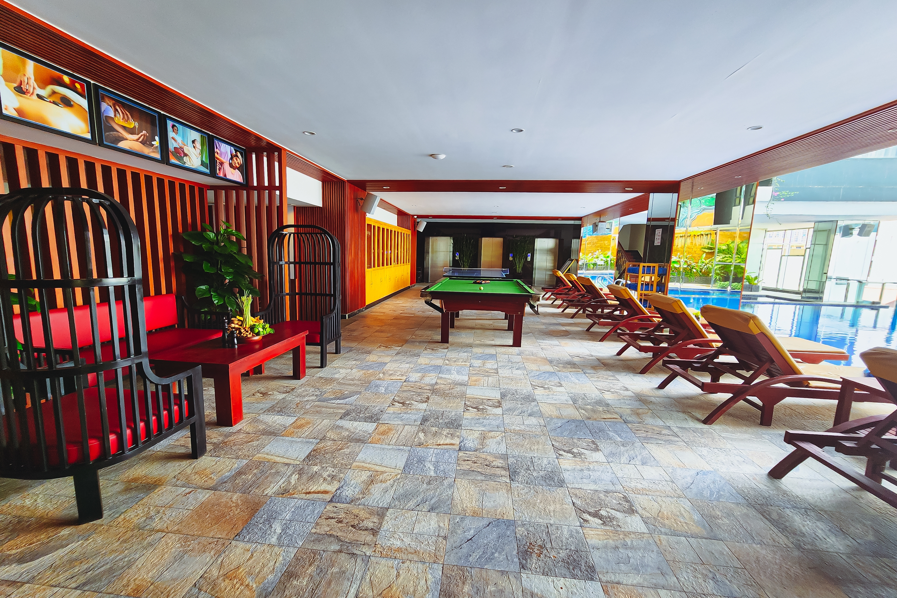 Game room at Poulo Wai Hotel, Trademark Collection by Wyndham in Phnom Penh, Other than US/Canada